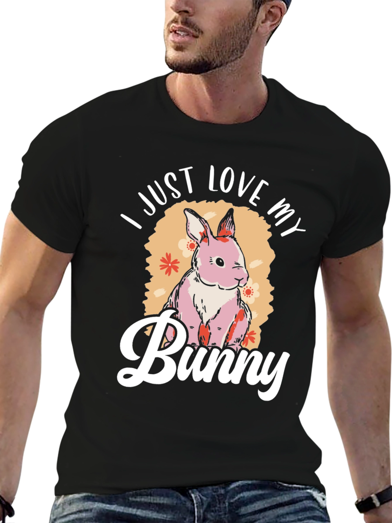 I Just Love My Bunny T-Shirt Cute Rabbit Tee