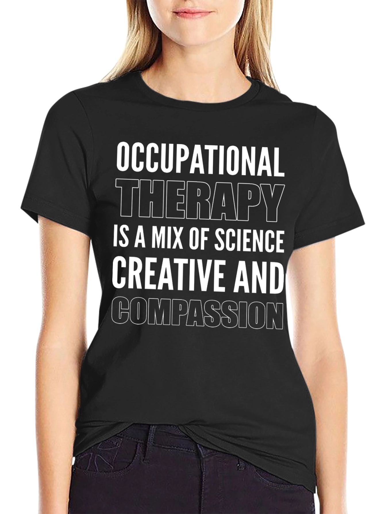Occupational Therapy Science Creative Compassion T-Shirt