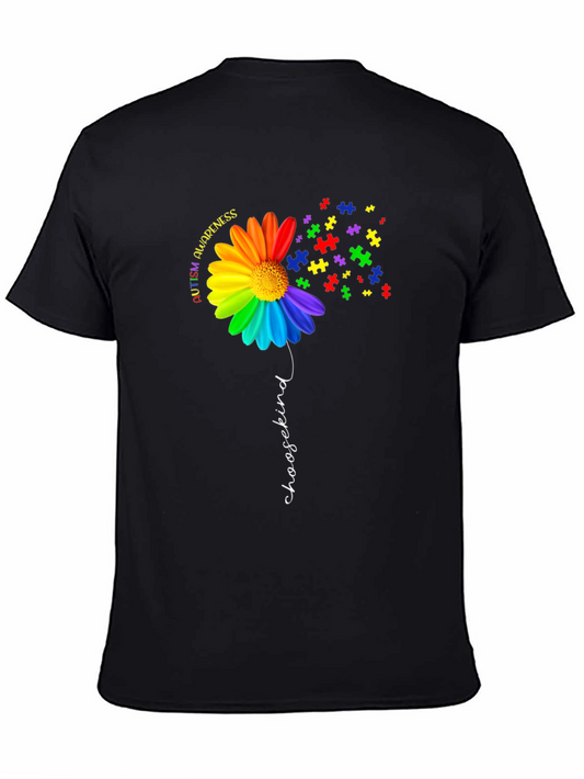 Autism Awareness Choose Kind Graphic Tee