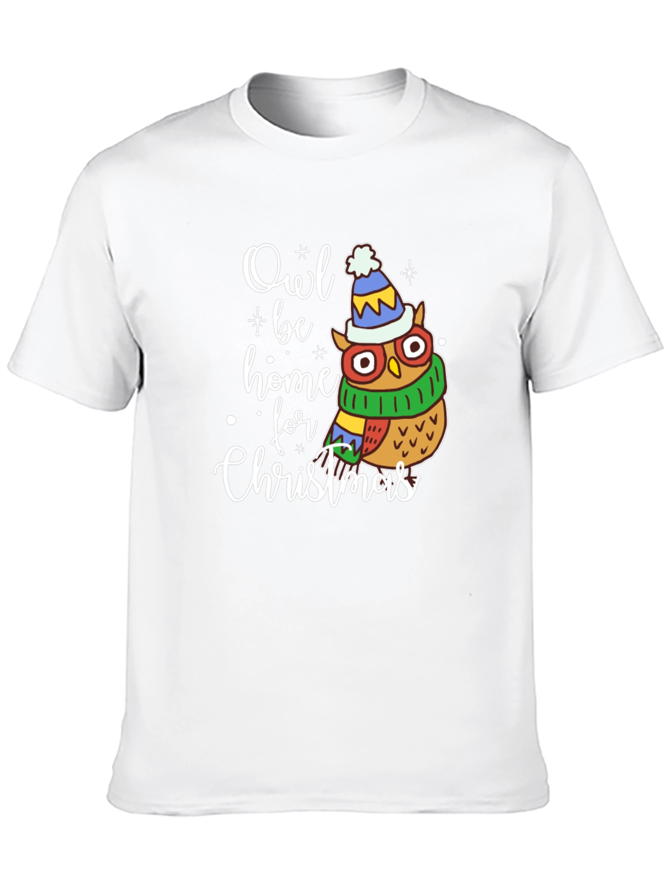 Owl Be Home for Christmas T-Shirt