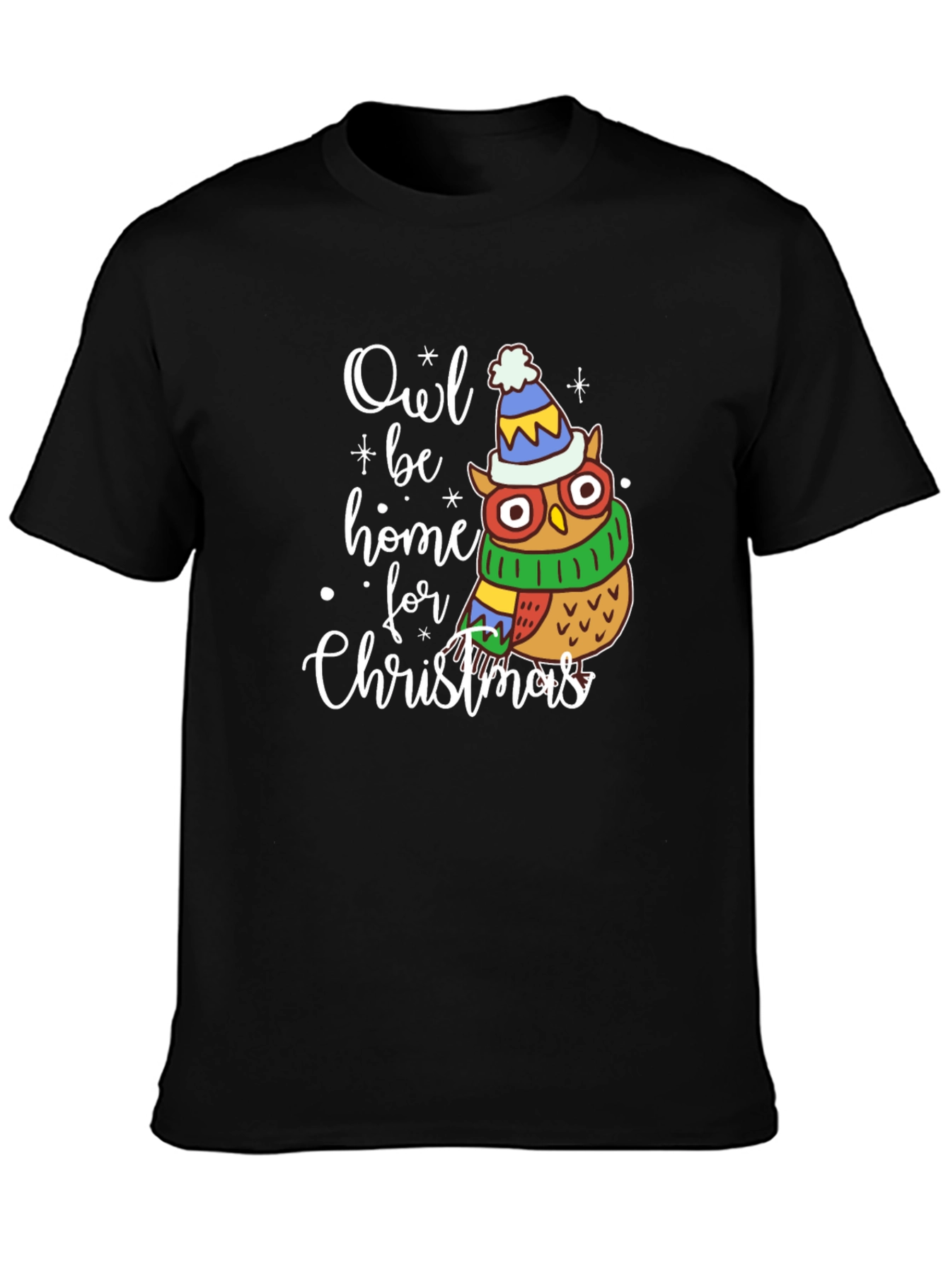 Owl Be Home for Christmas T-Shirt
