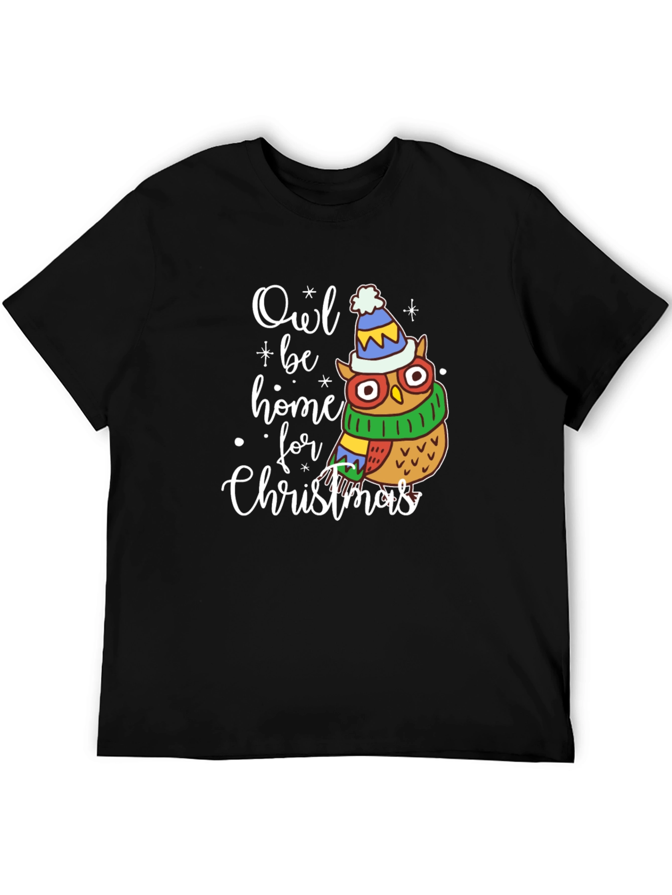 Owl Be Home for Christmas T-Shirt
