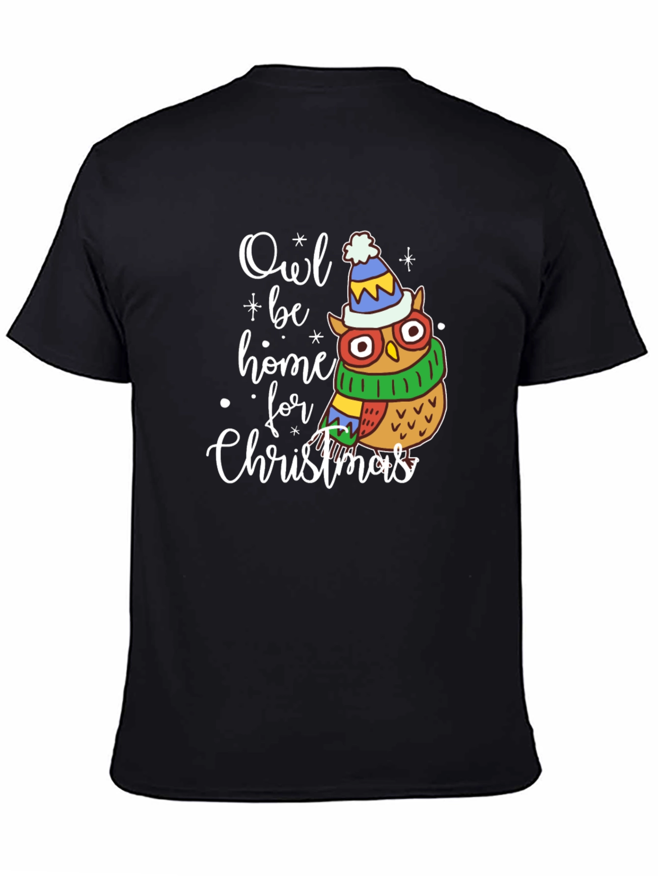 Owl Be Home for Christmas T-Shirt