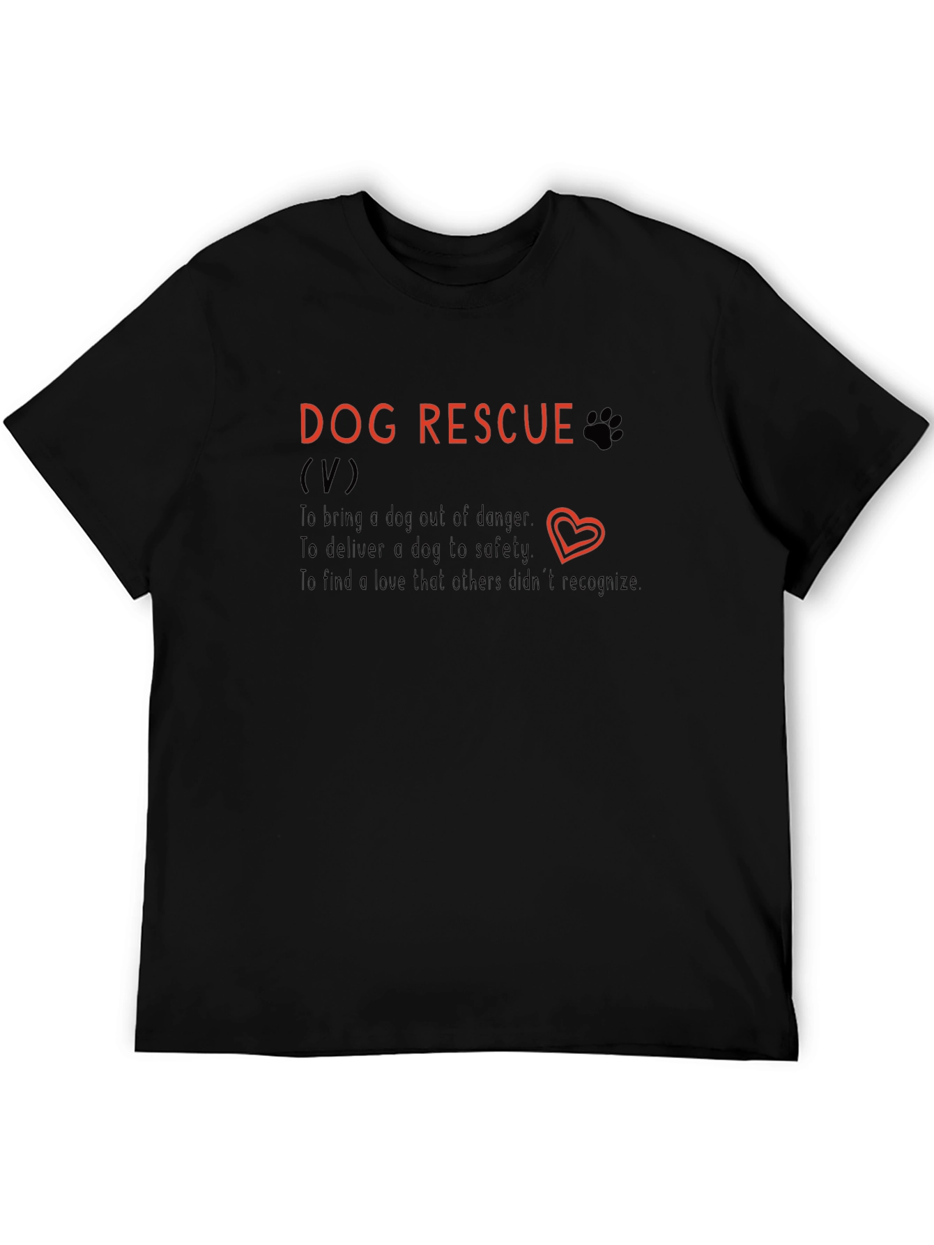 Dog Rescue Graphic Tee
