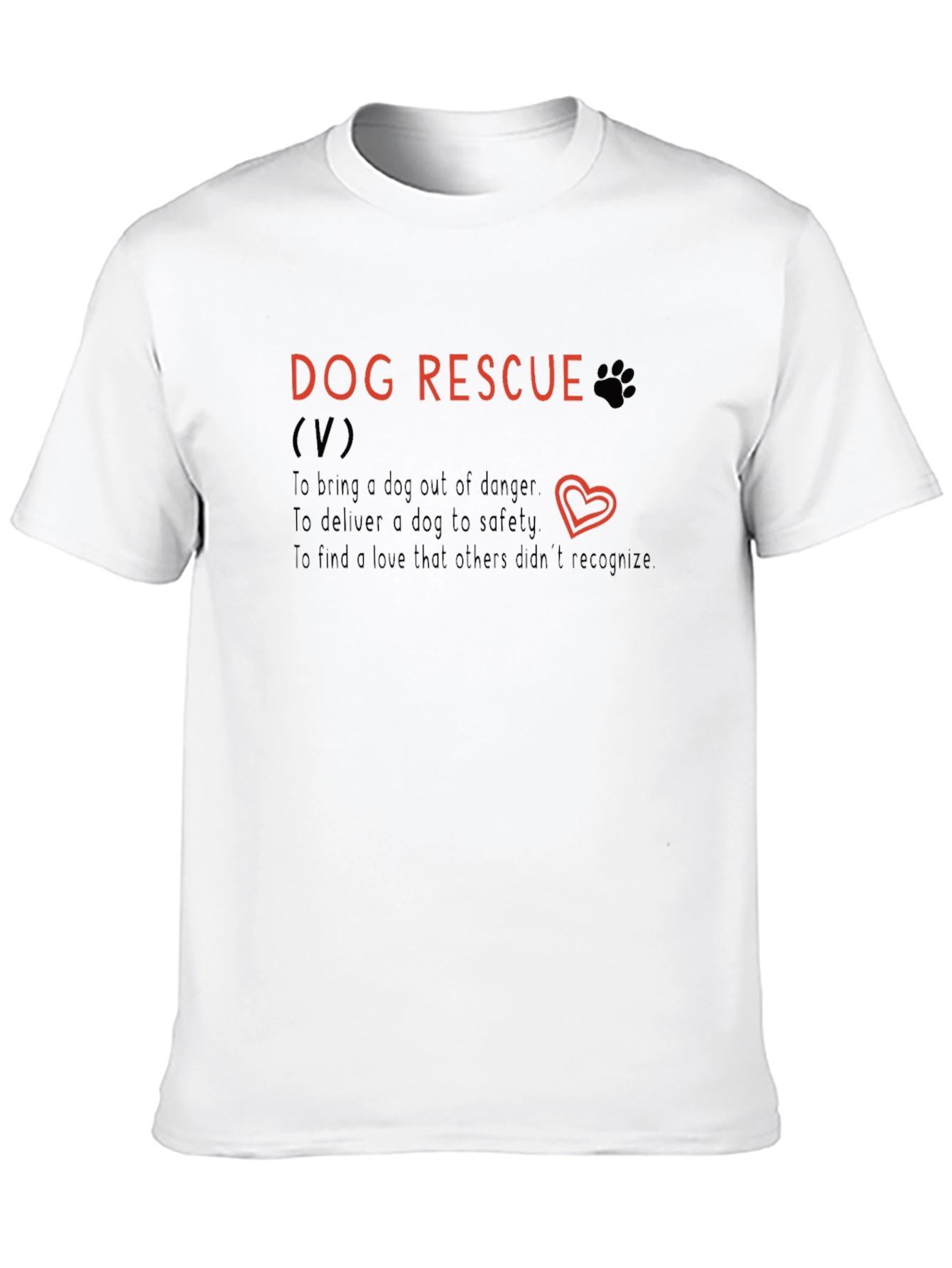 Dog Rescue Graphic Tee