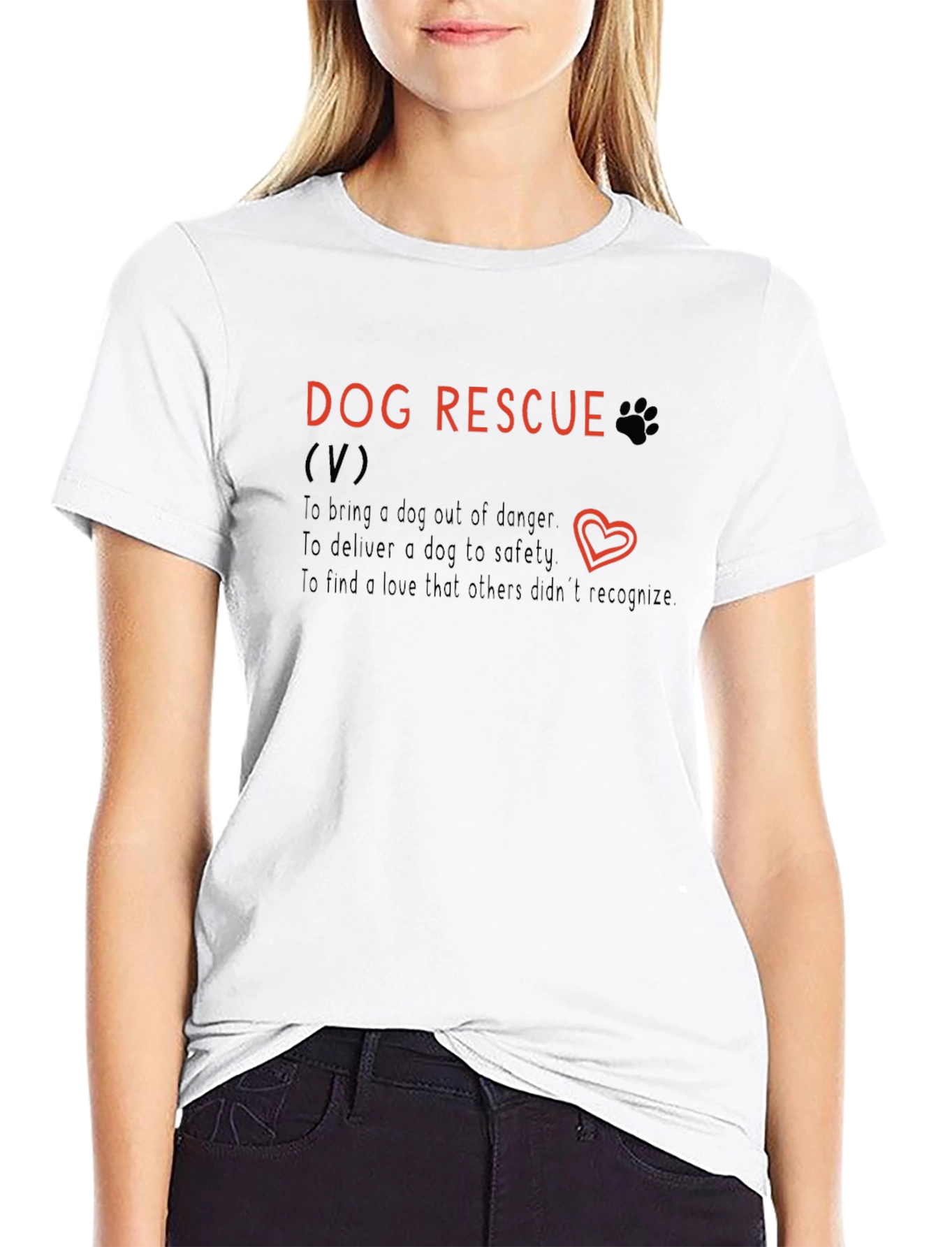 Dog Rescue Graphic Tee