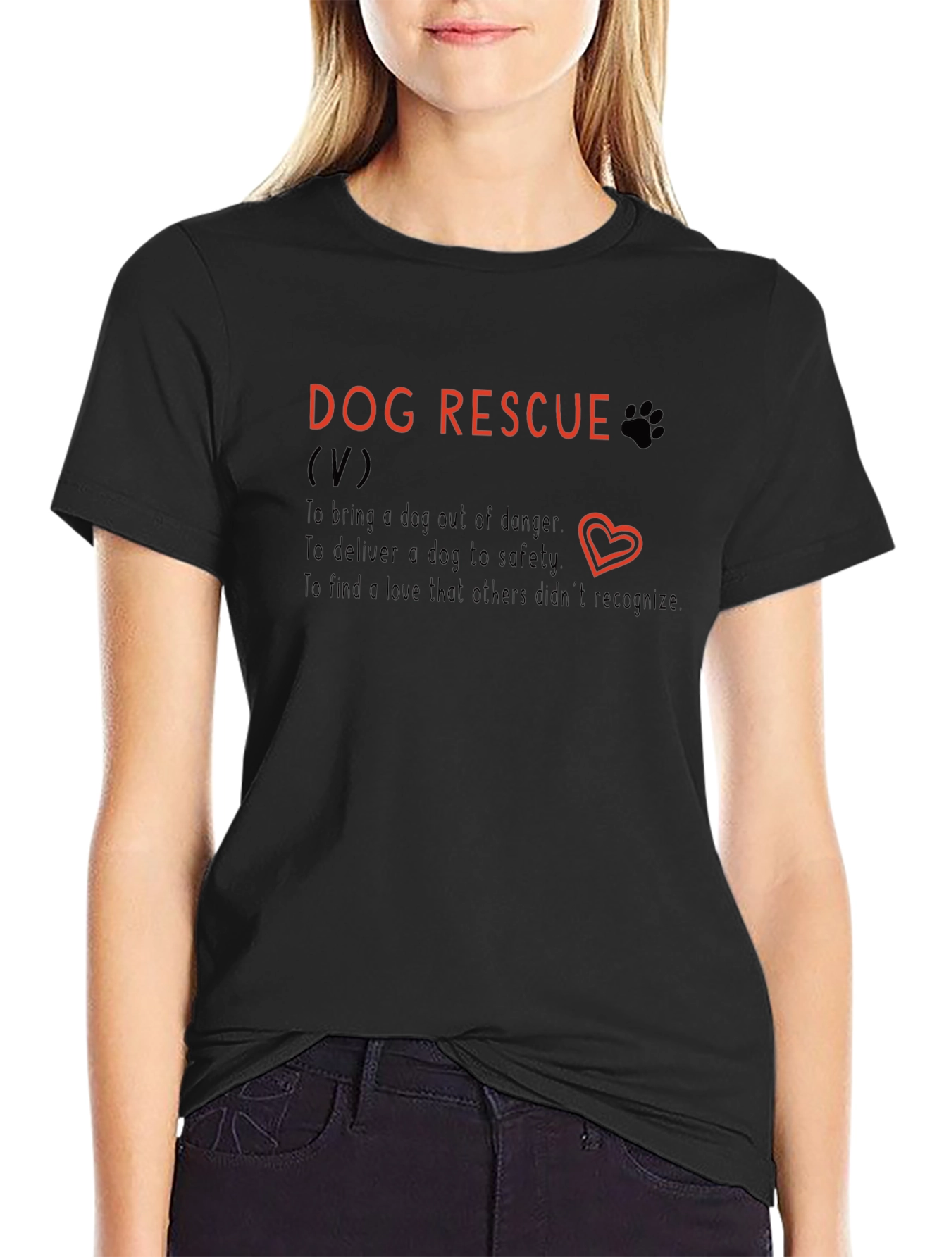 Dog Rescue Graphic Tee