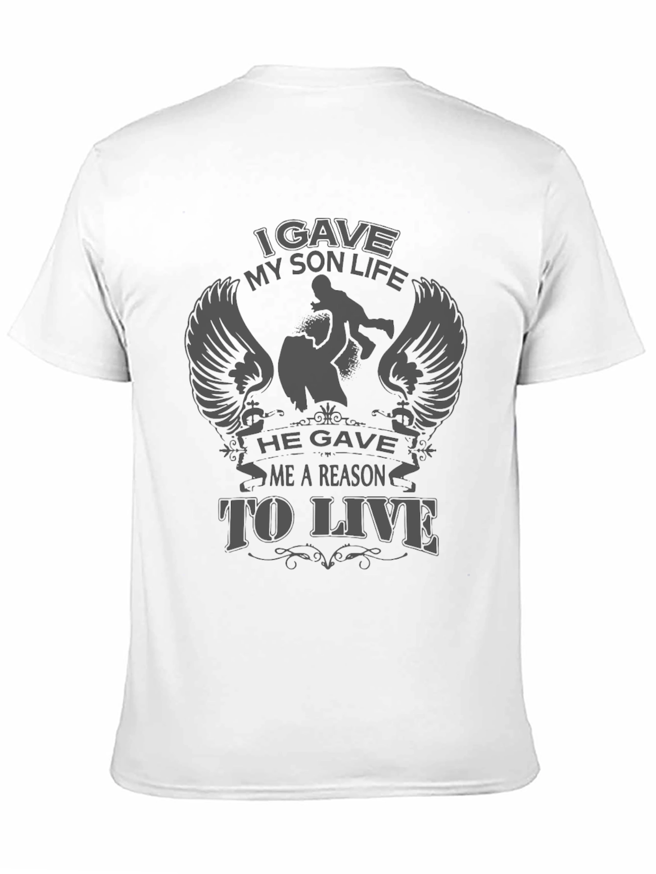 I Gave My Son Life Graphic Tee - Black