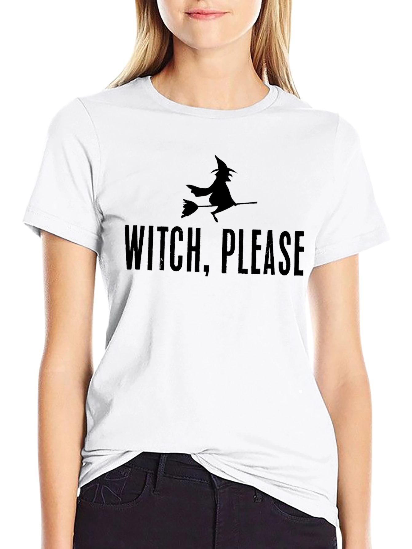 Witch Please Graphic Tee - Halloween T-Shirt
