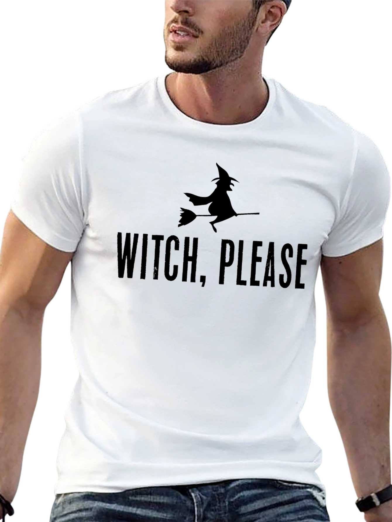 Witch Please Graphic Tee - Halloween T-Shirt