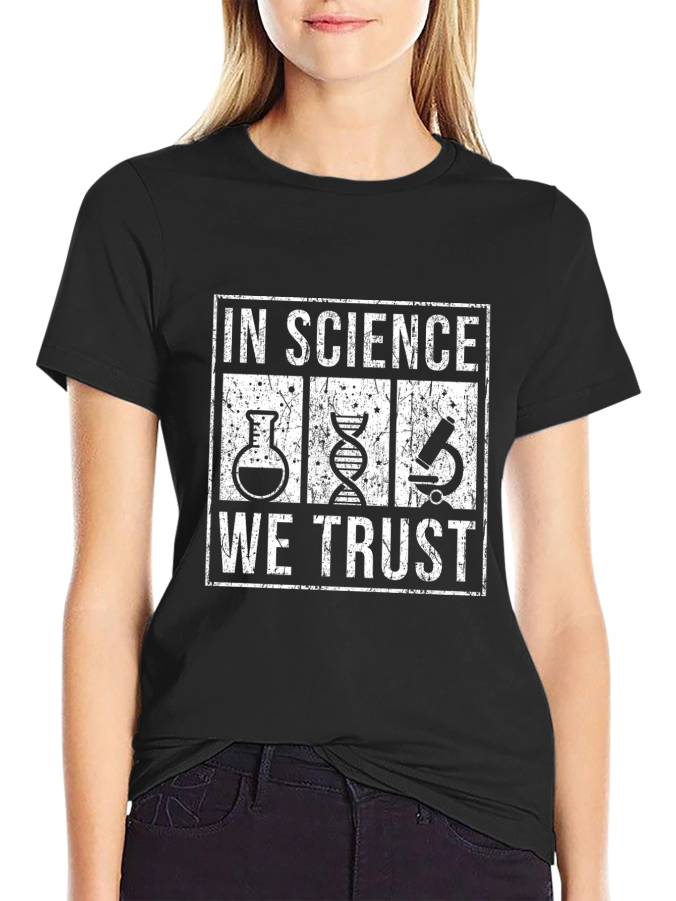 In Science We Trust Graphic Tee