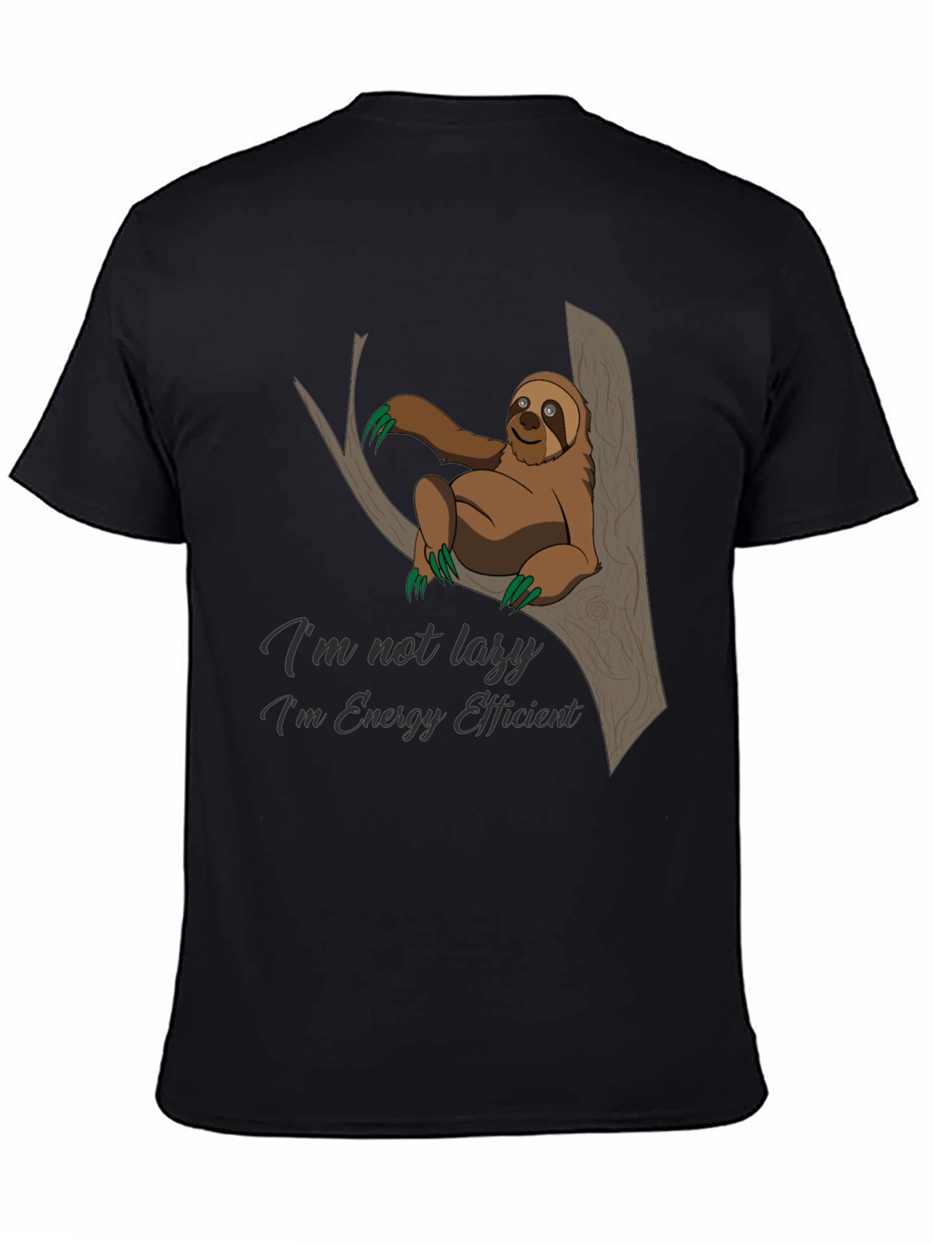 Sloth Energy Efficient Graphic Tee