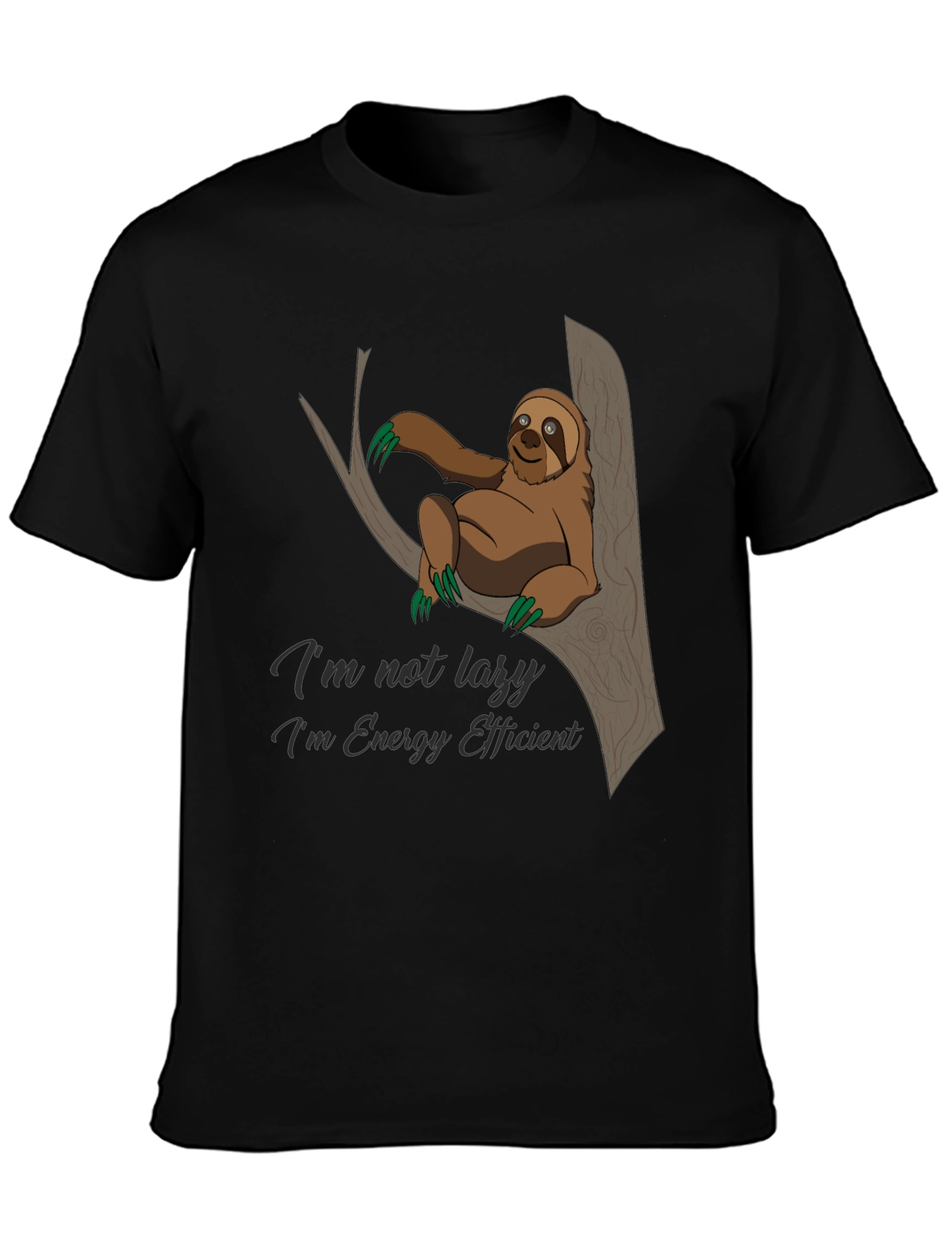 Sloth Energy Efficient Graphic Tee