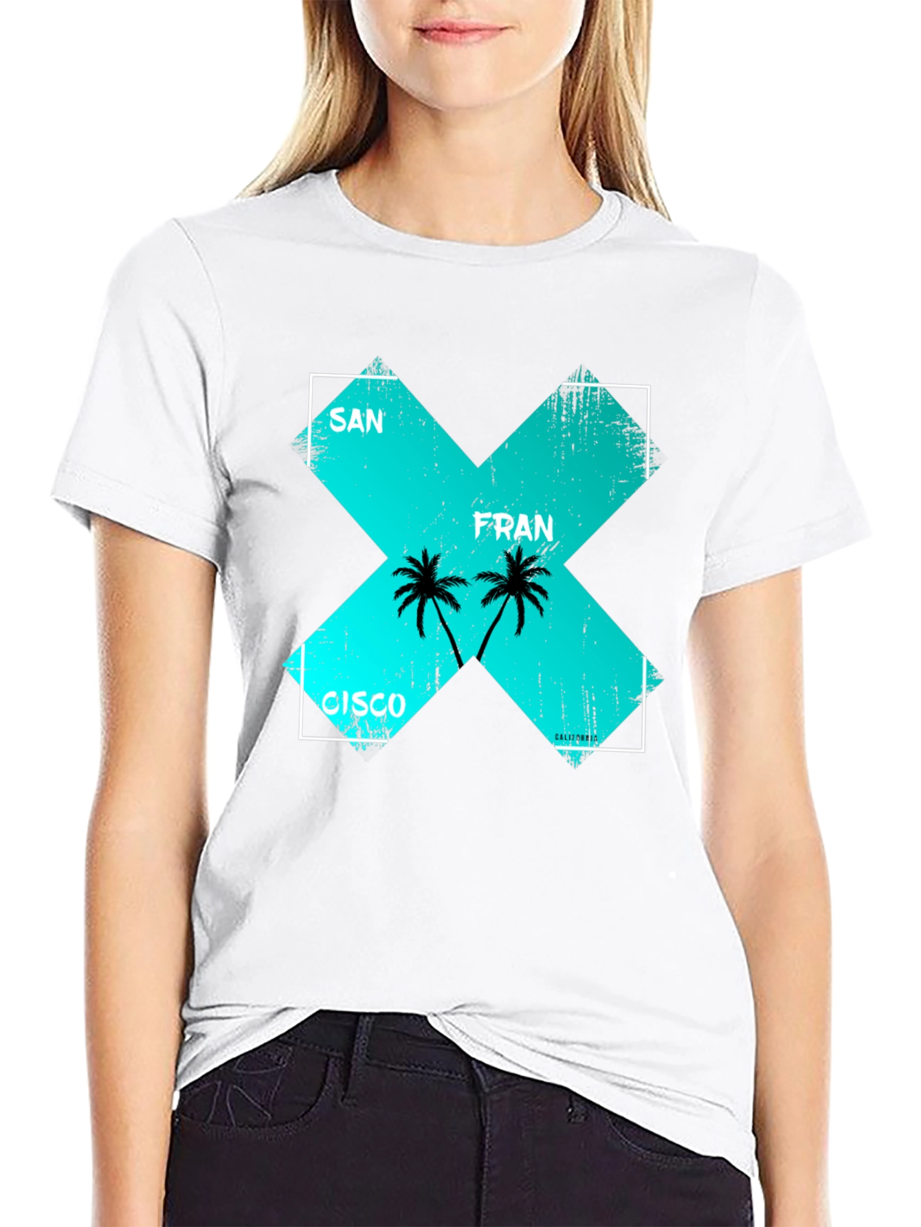 San Francisco Palm Tree T-Shirt