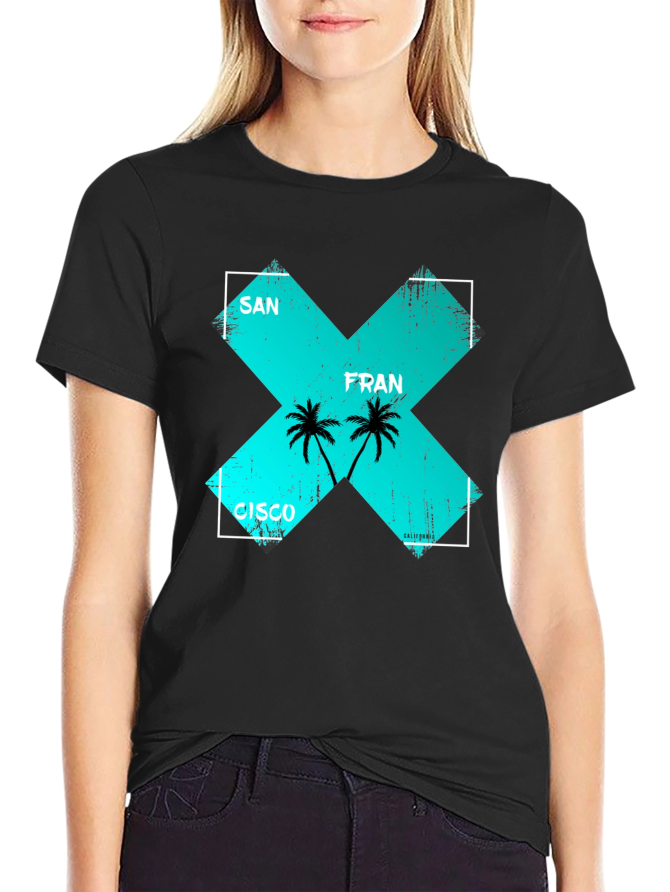 San Francisco Palm Tree T-Shirt