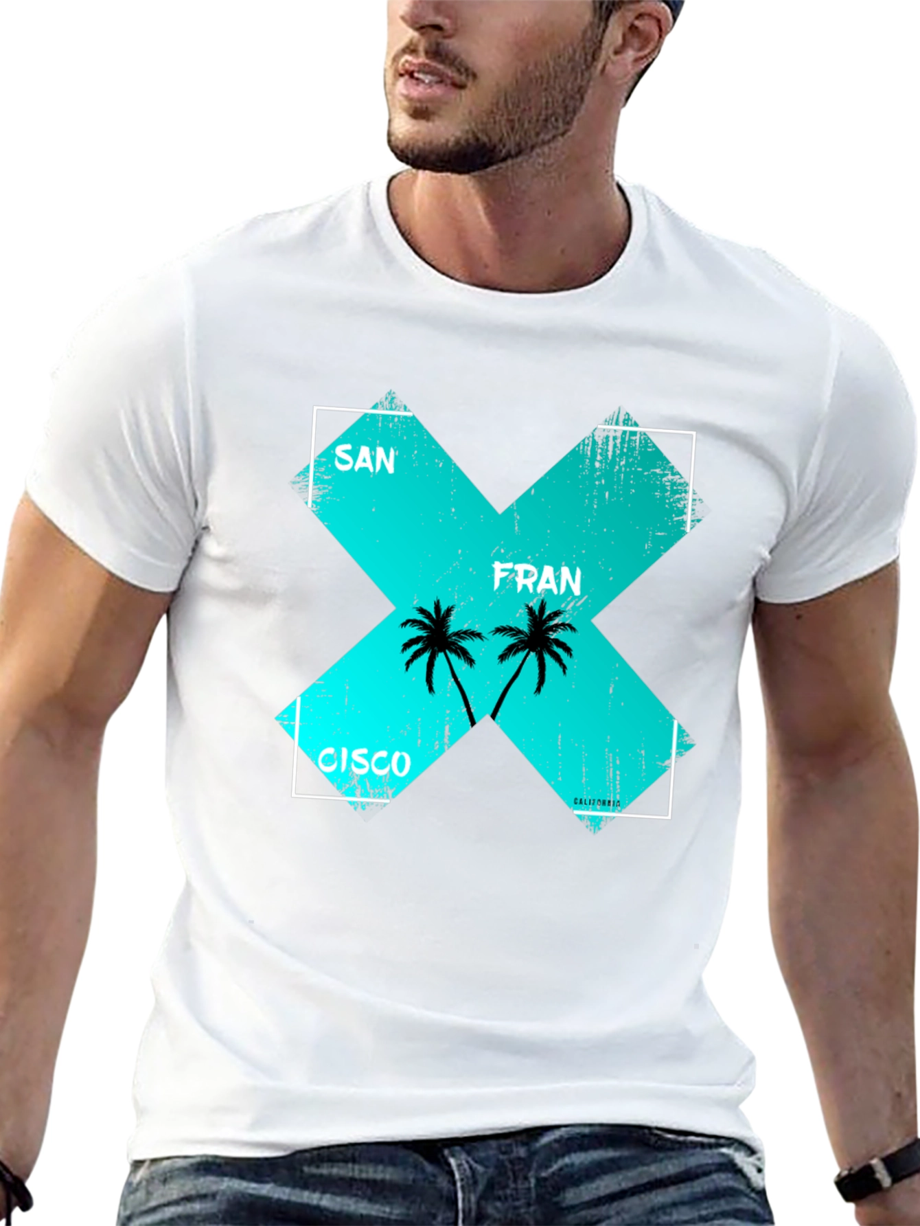 San Francisco Palm Tree T-Shirt