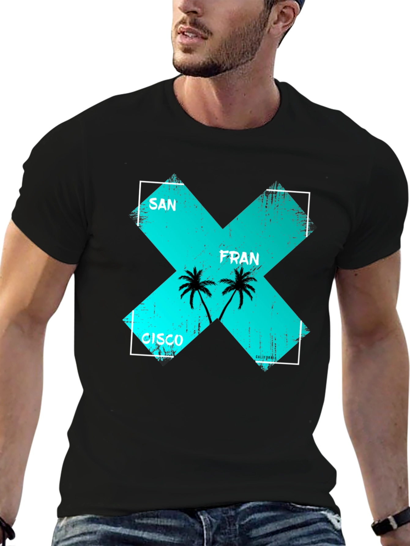 San Francisco Palm Tree T-Shirt