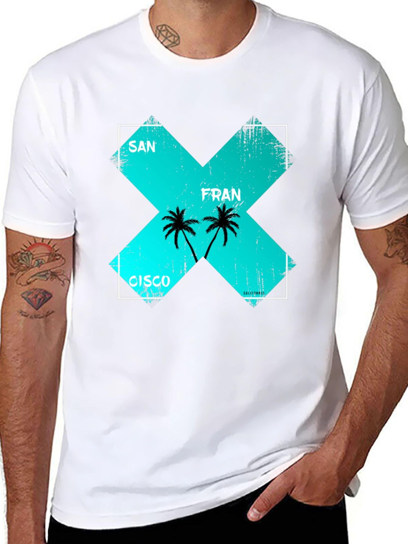 San Francisco Palm Tree T-Shirt