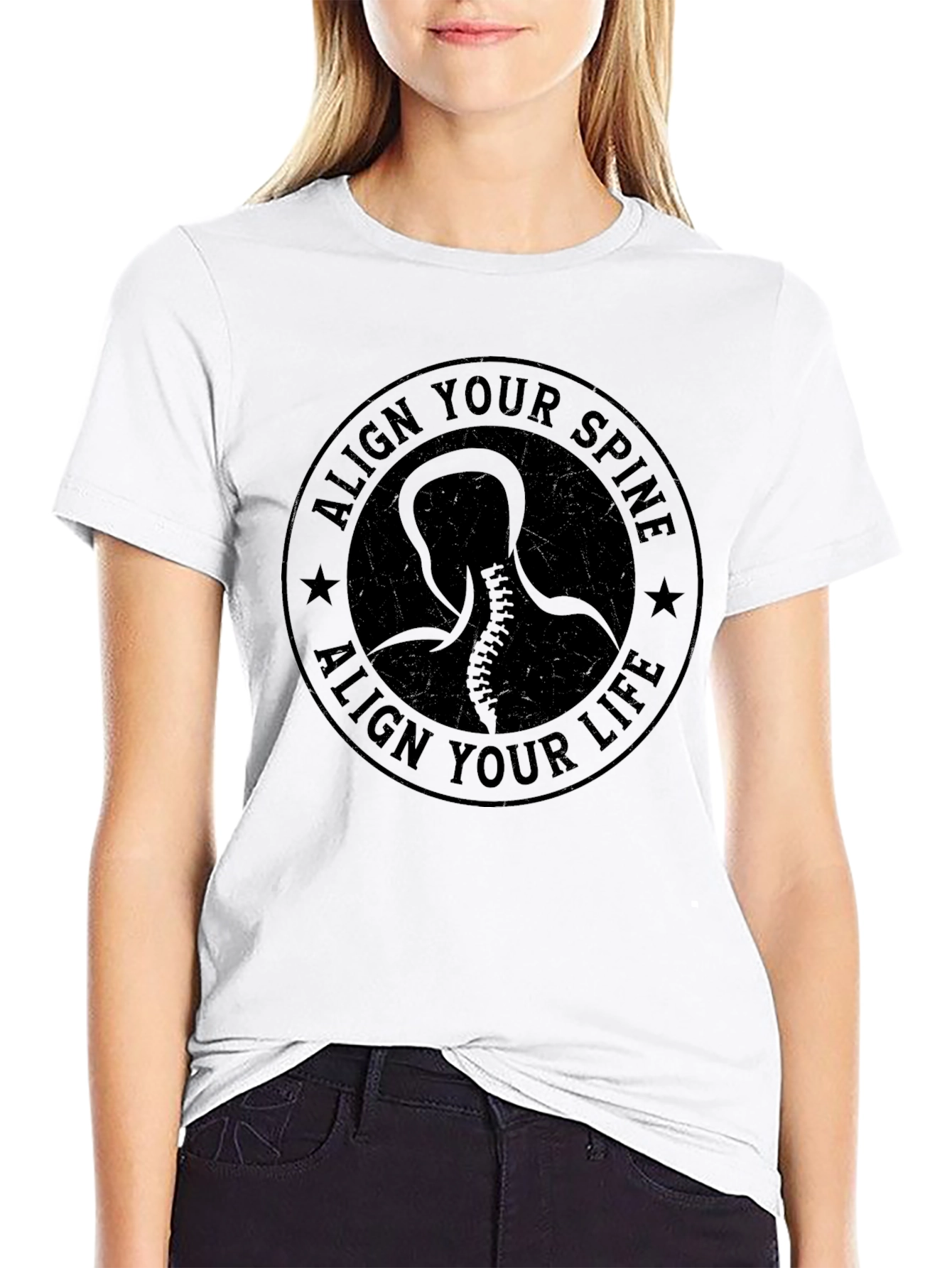 Align Your Spine T-Shirt - Chiropractic
