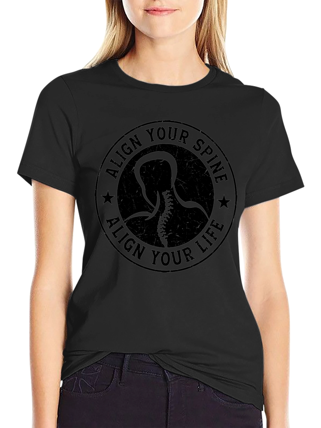 Align Your Spine T-Shirt - Chiropractic