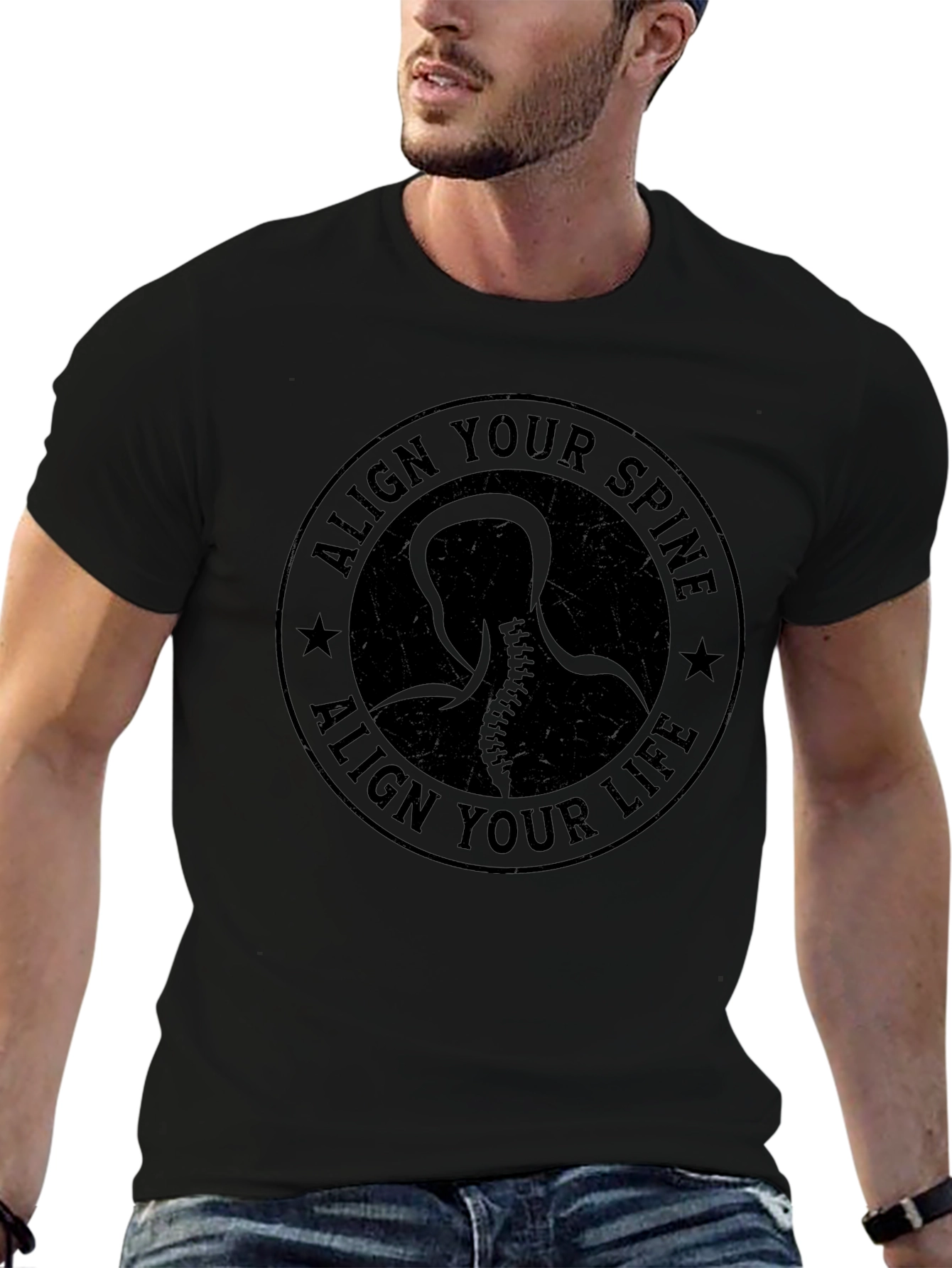 Align Your Spine T-Shirt - Chiropractic