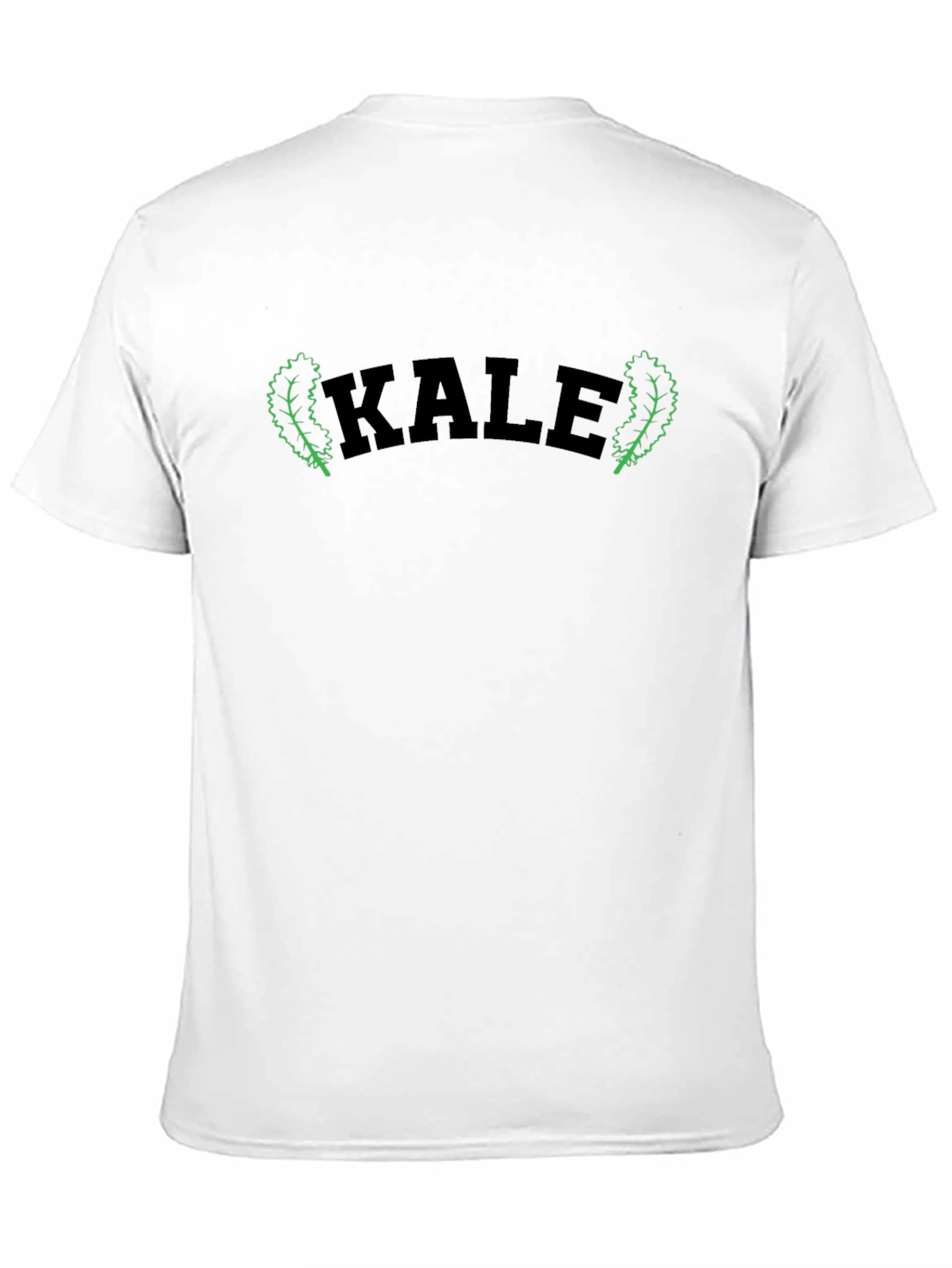 Kale Graphic T-Shirt - Trendy Vegetable Lover Tee
