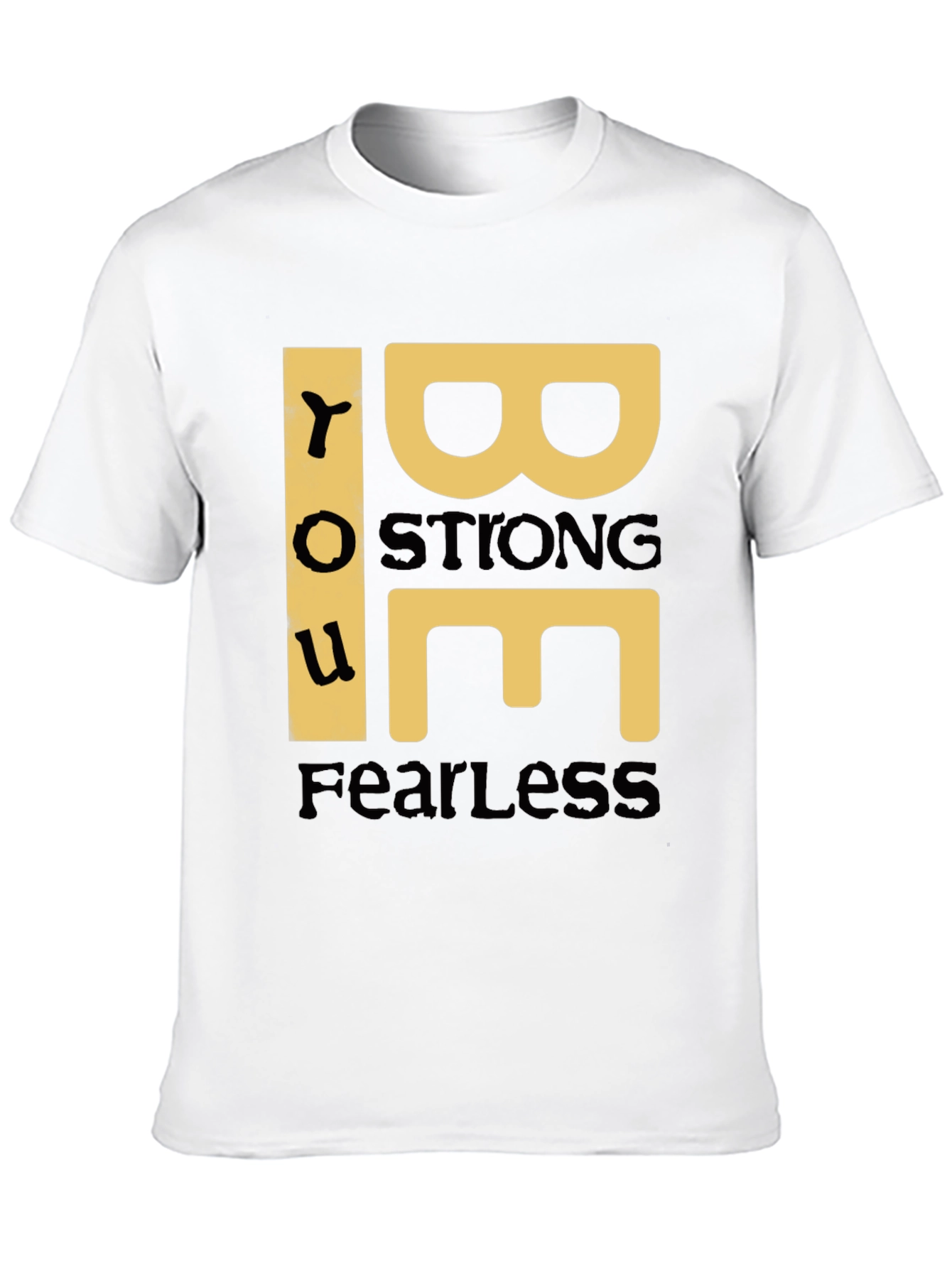 Be You Graphic Print T-Shirt - Black