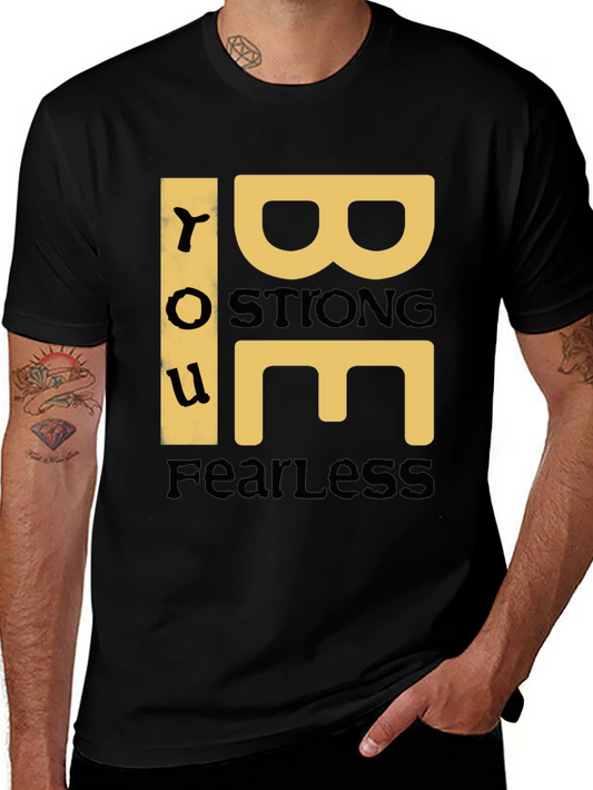 Be You Graphic Print T-Shirt - Black