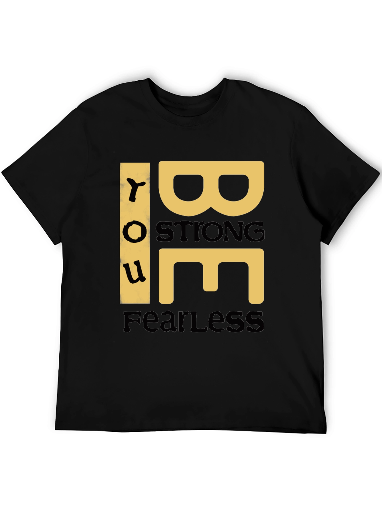 Be You Graphic Print T-Shirt - Black