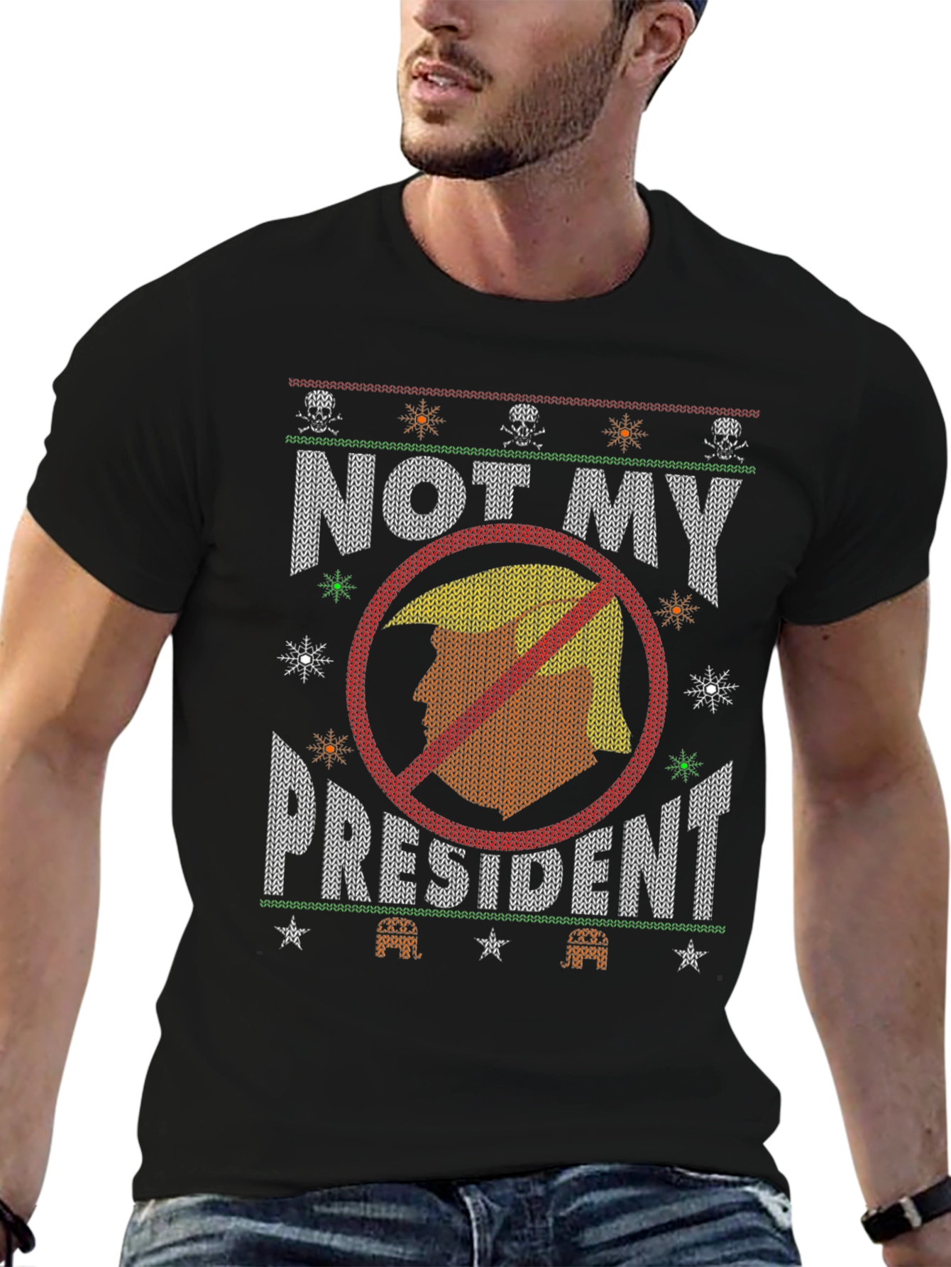 Not My President Graphic T-Shirt