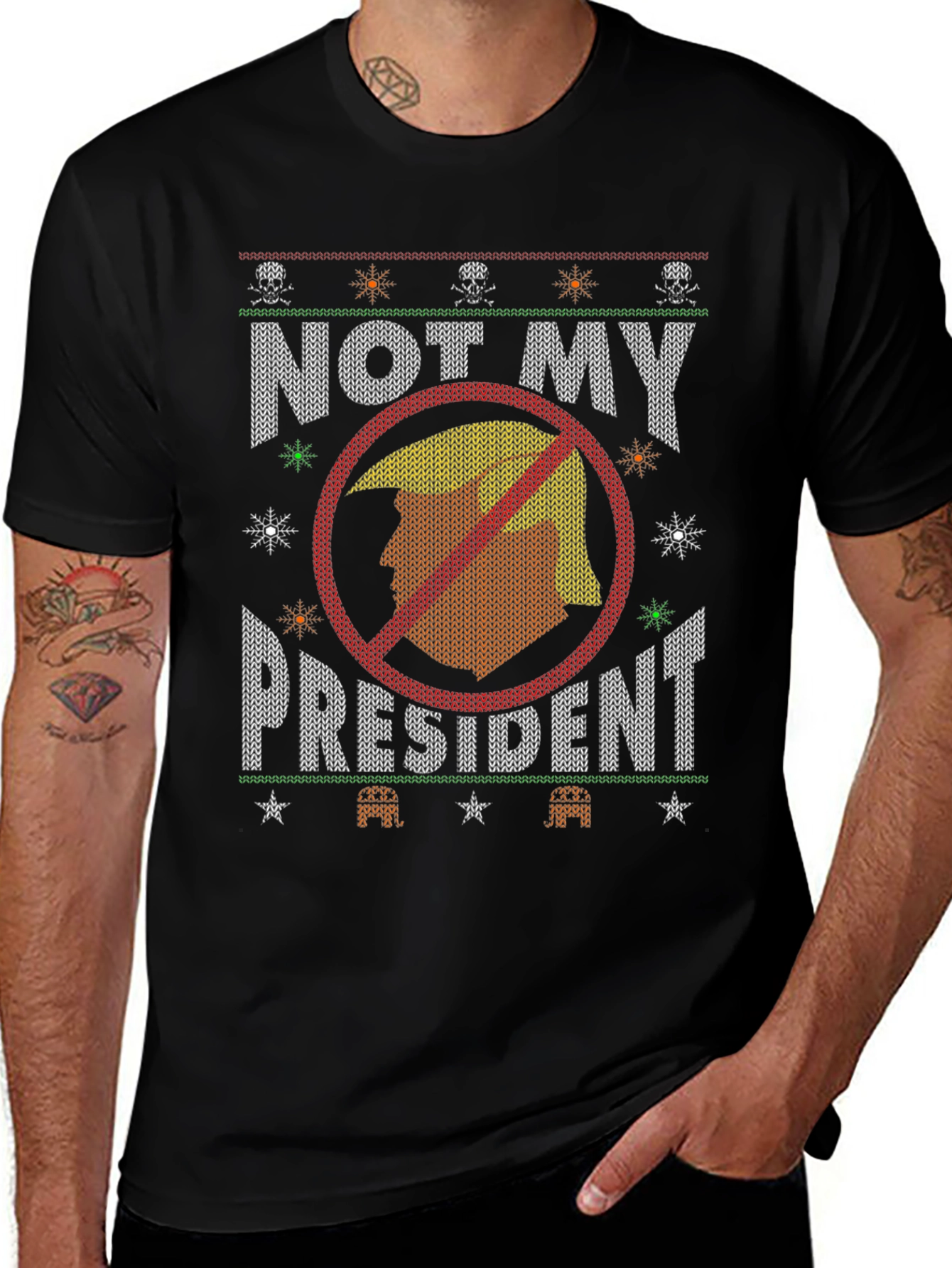 Not My President Graphic T-Shirt