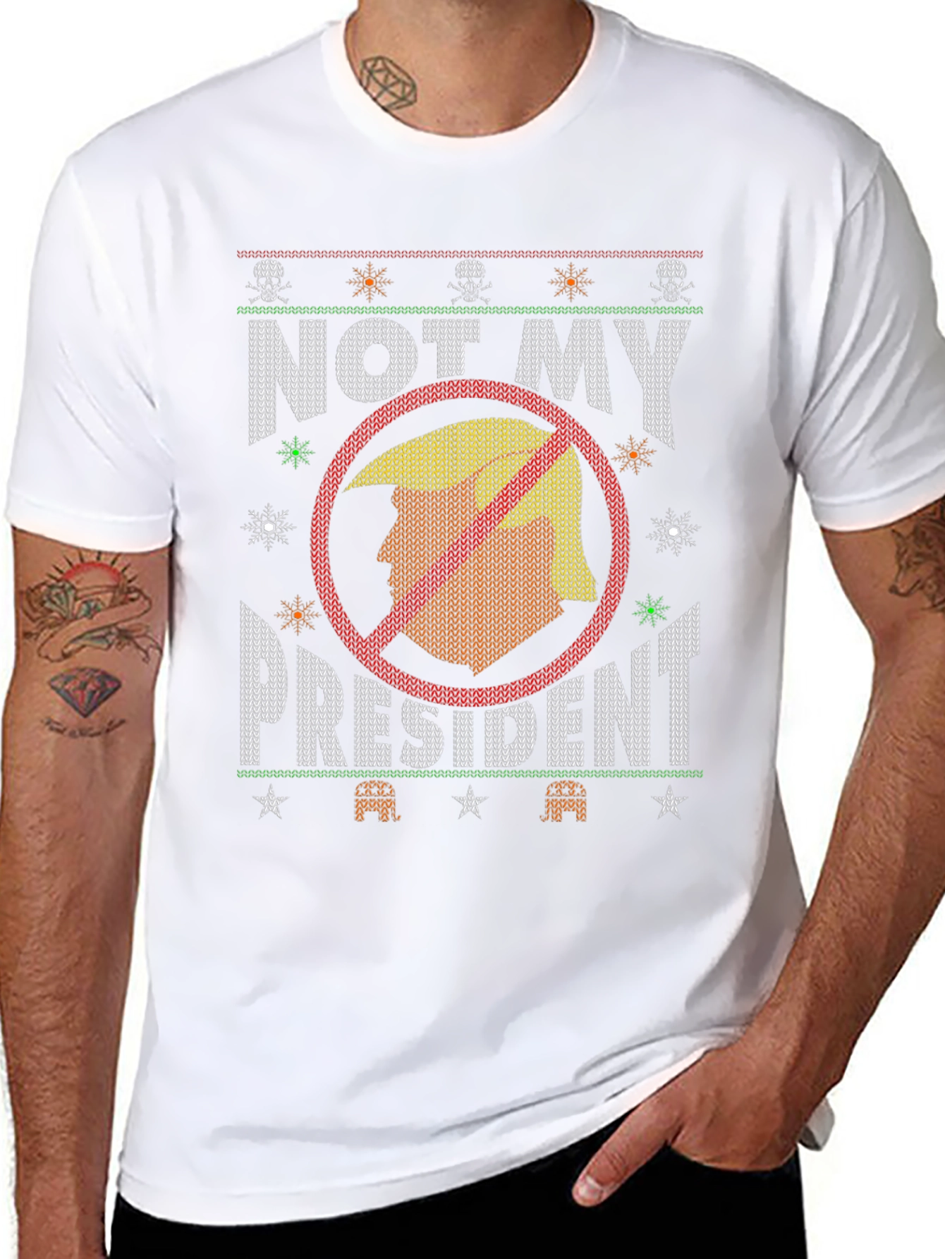 Not My President Graphic T-Shirt