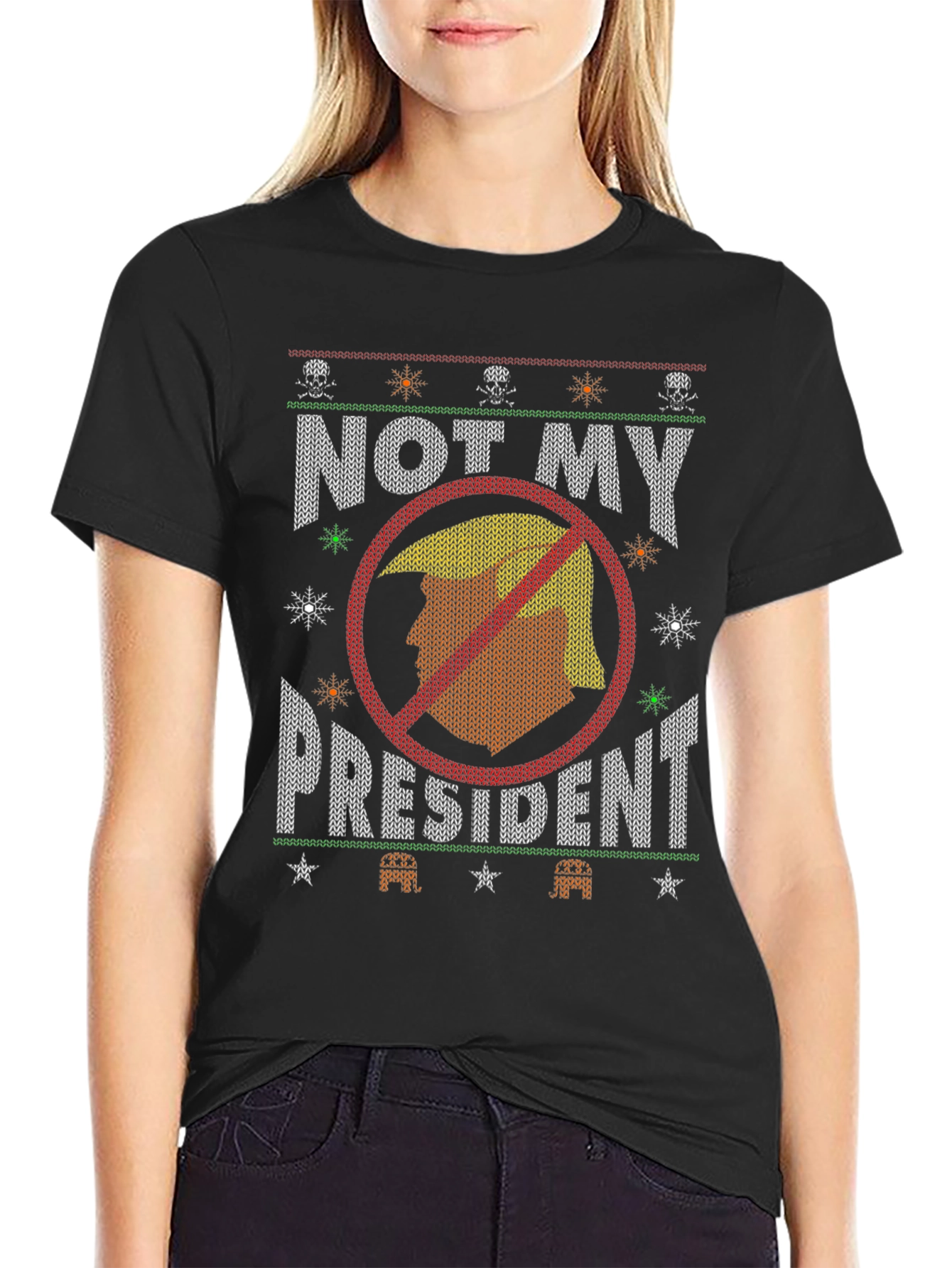 Not My President Graphic T-Shirt
