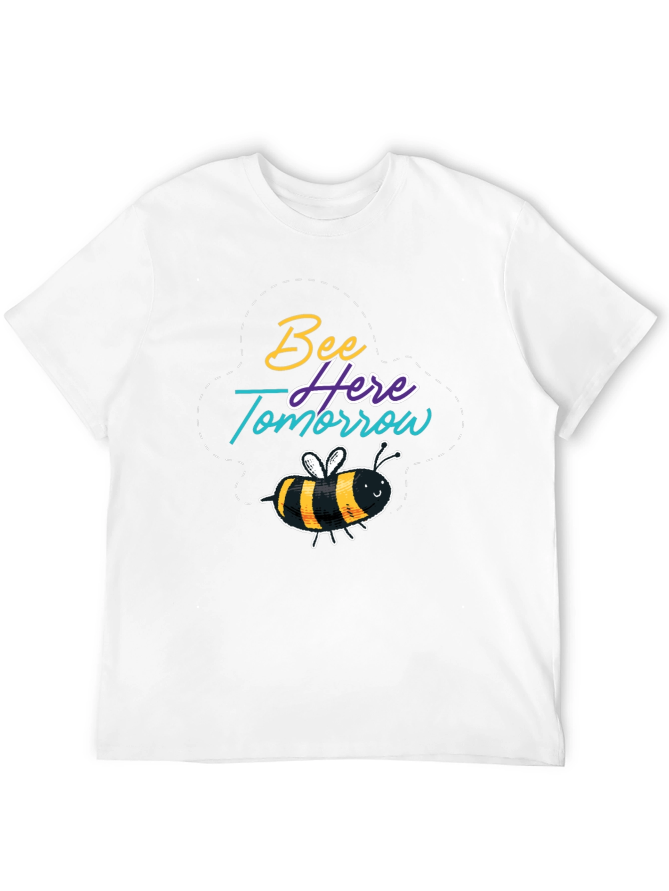 Bee Here Tomorrow Graphic T-Shirt