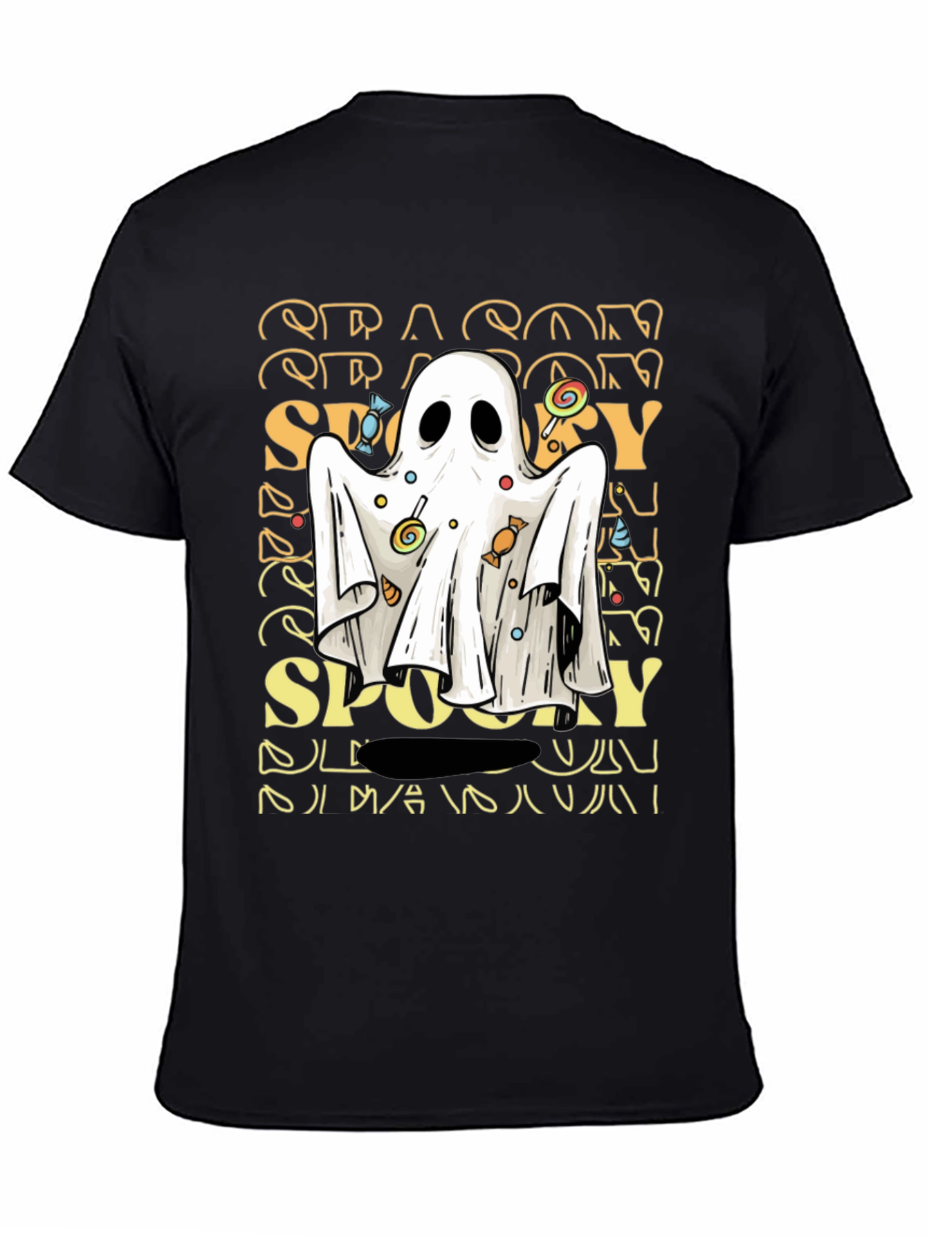 Spooky Season Ghost Graphic Tee