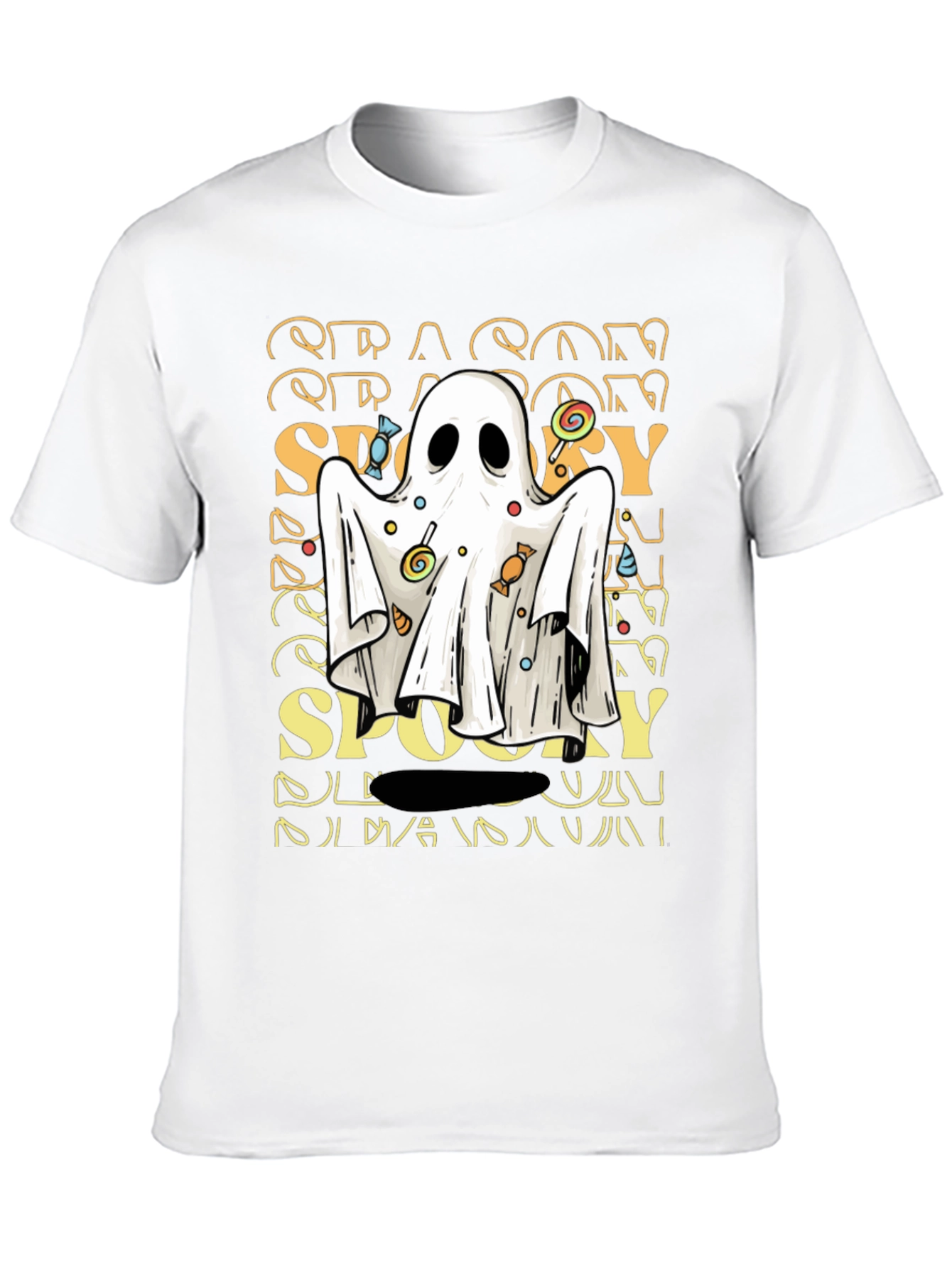 Spooky Season Ghost Graphic Tee