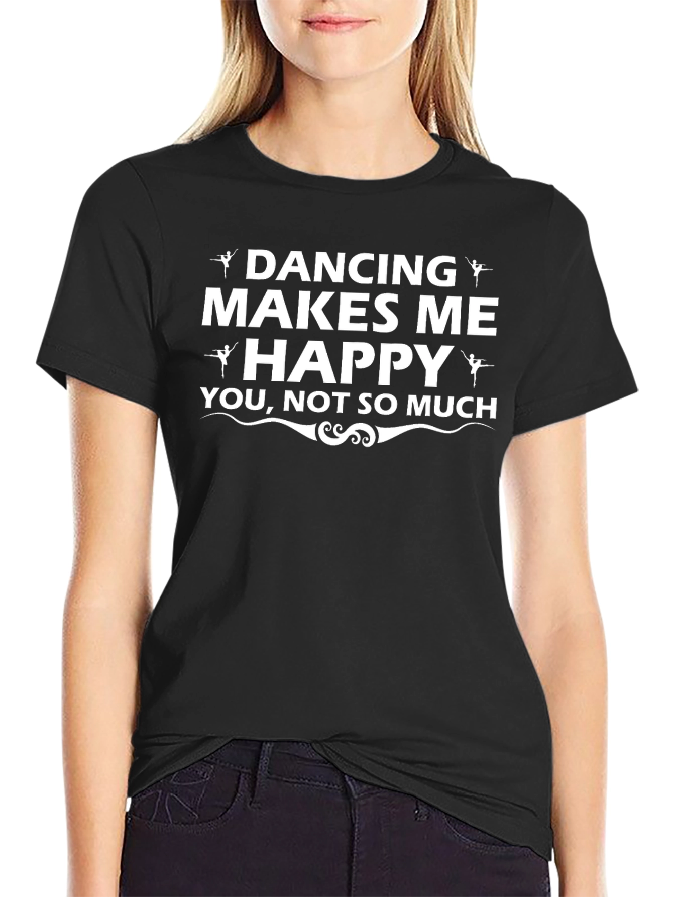 Dancing Makes Me Happy Graphic Tee