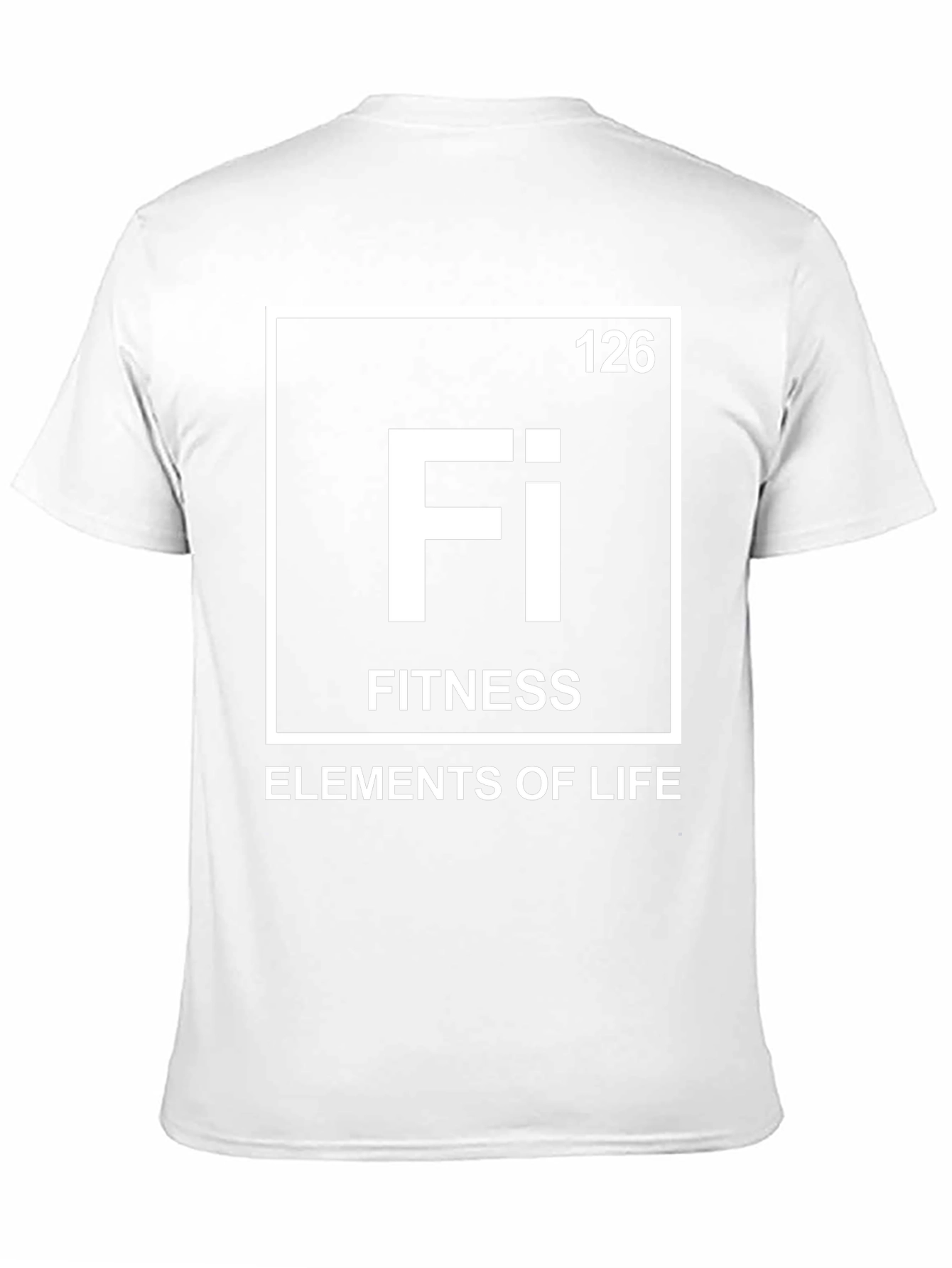 Fitness Elements of Life Graphic Tee - Black