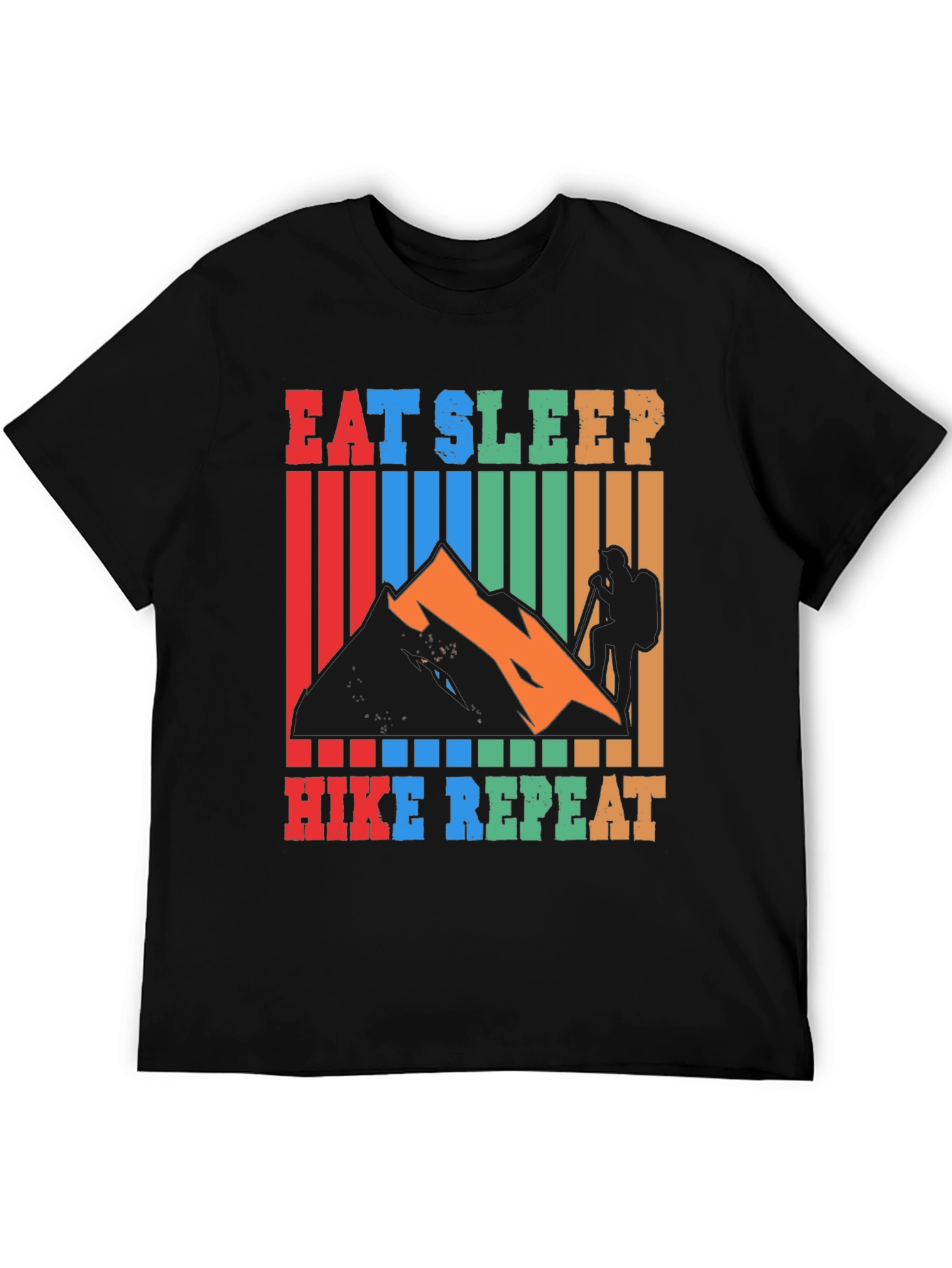 Eat Sleep Hike Repeat Graphic T-Shirt