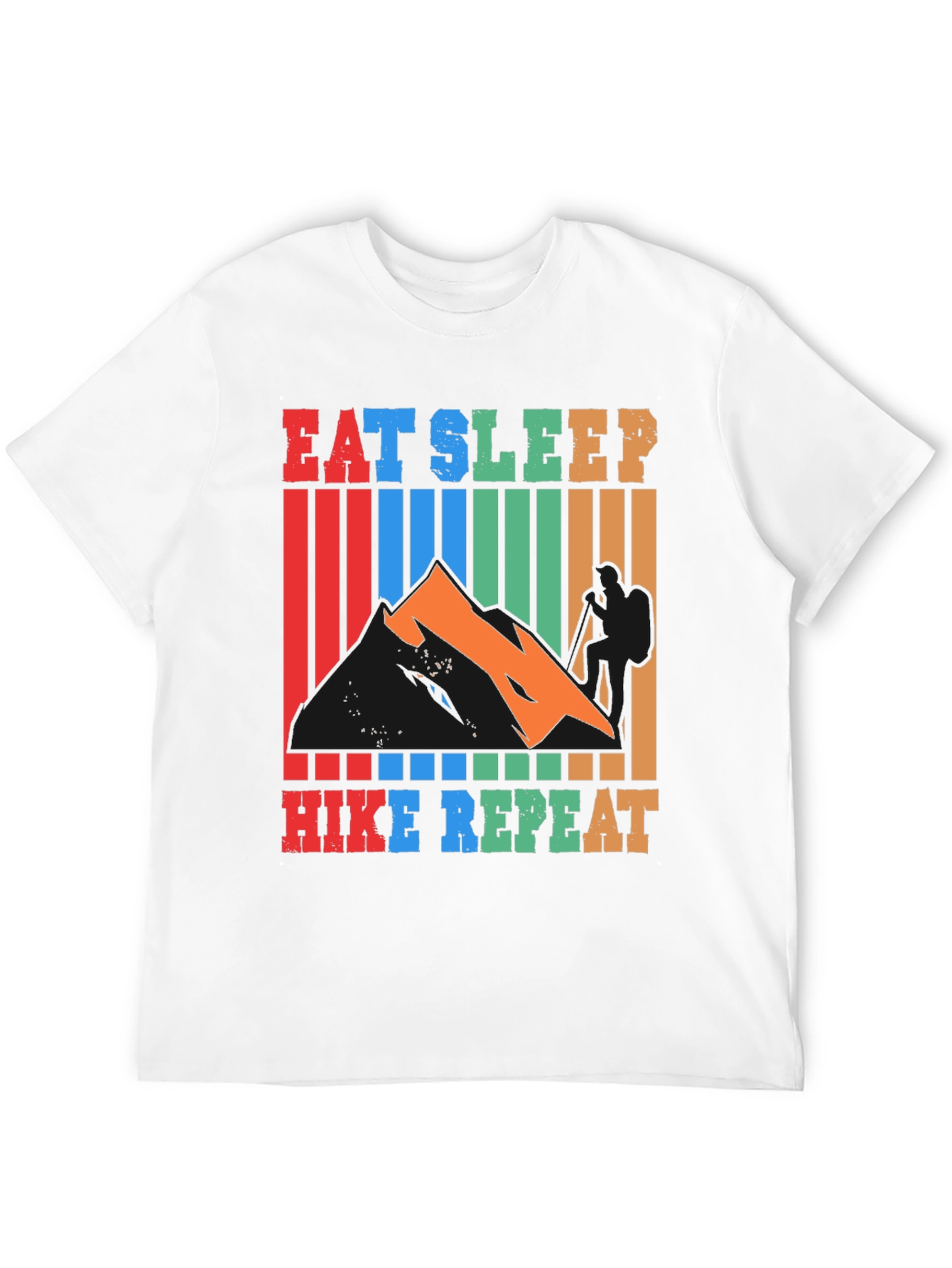 Eat Sleep Hike Repeat Graphic T-Shirt