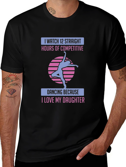 Dads Dancing Daughter T-Shirt