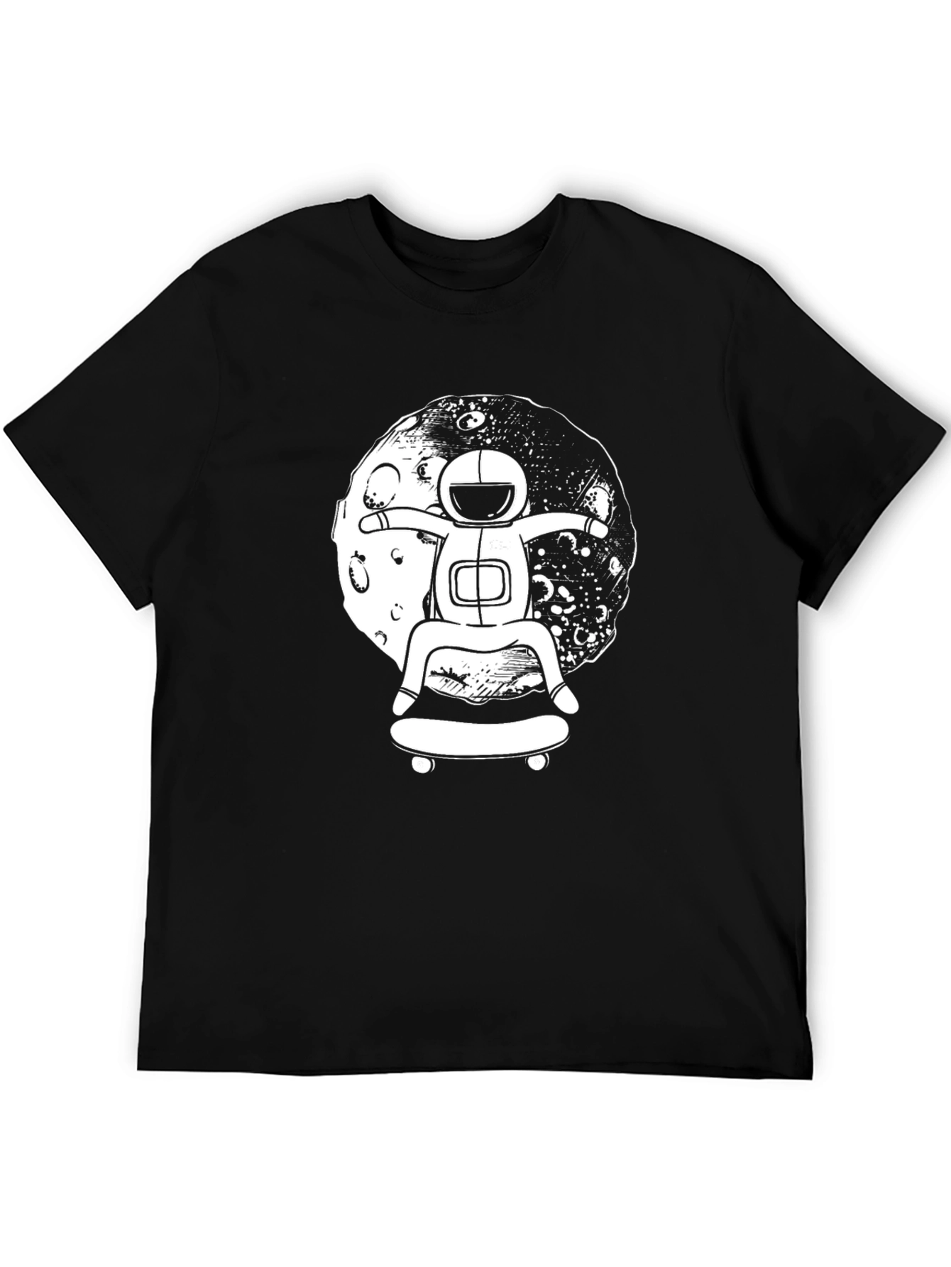 Astronaut Skateboard Graphic Tee