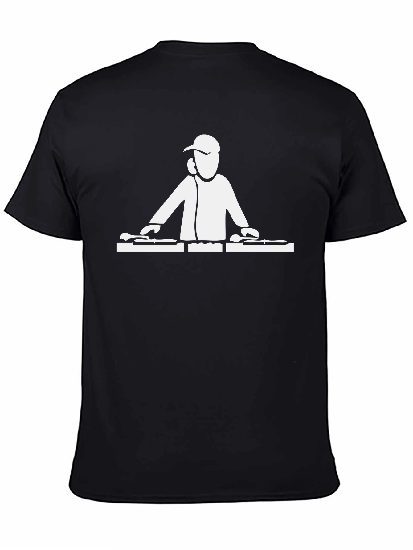 DJ Graphic Black T-Shirt