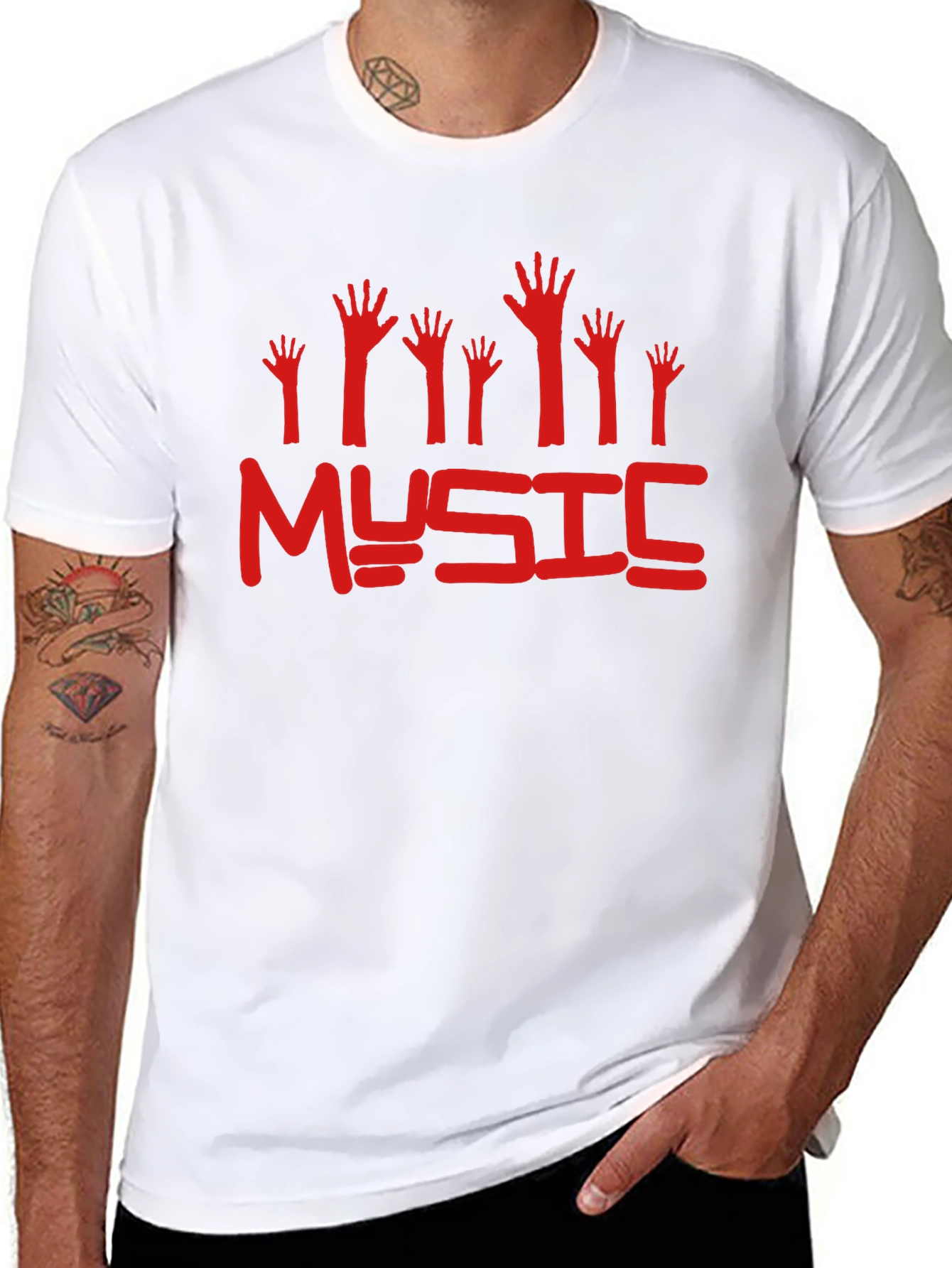 Black Music Graphic Tee | Fun Concert Vibes