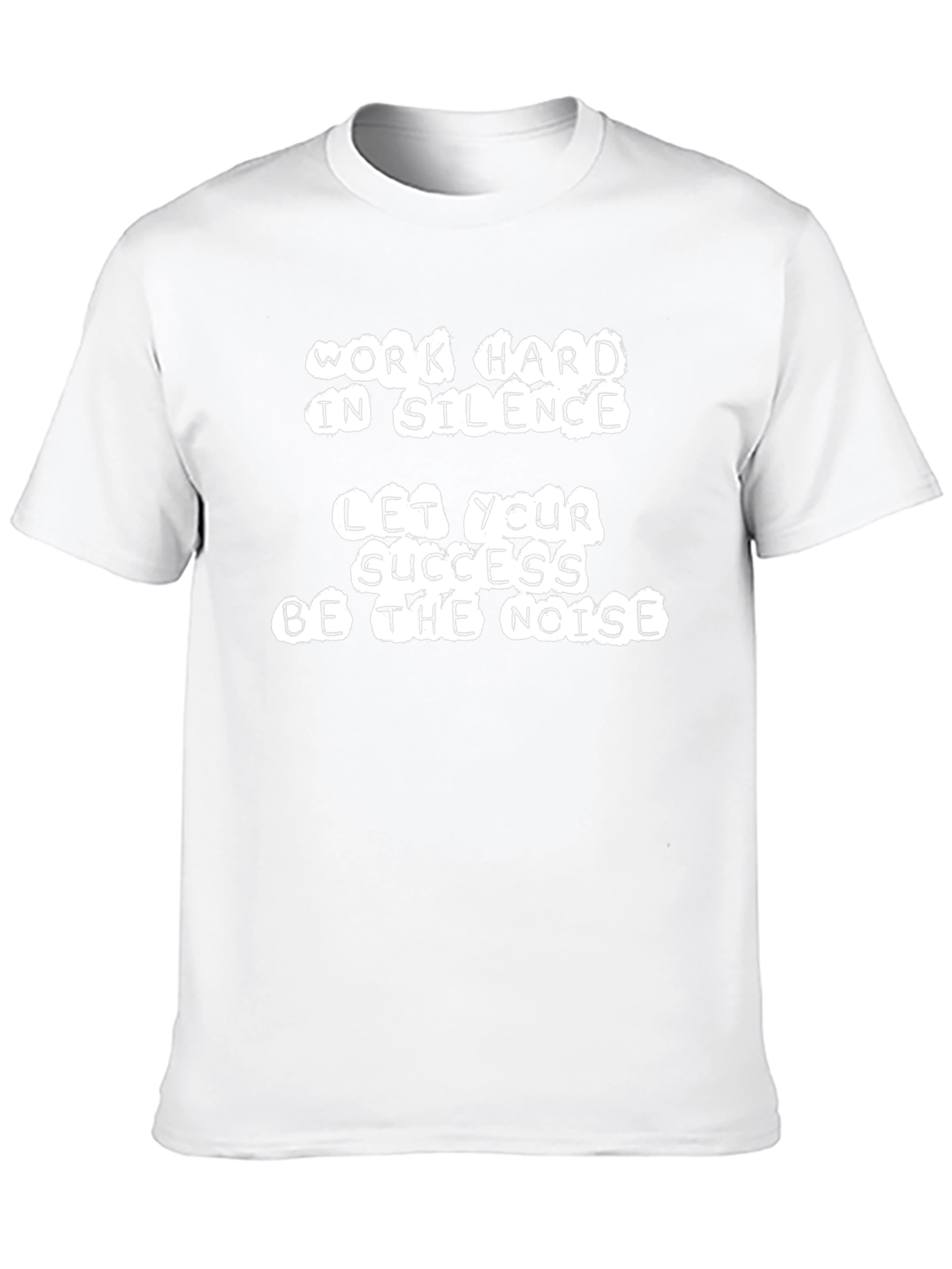 Work Hard T-Shirt - Motivational Black Tee