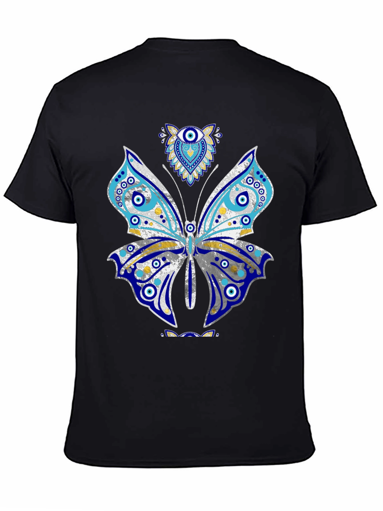 Evil Eye Butterfly Graphic Tee