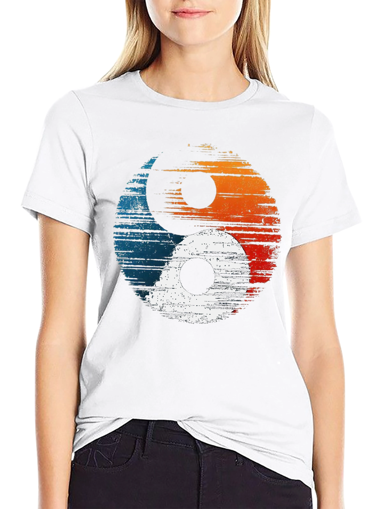 Yin Yang Graphic Tee - Balance & Style