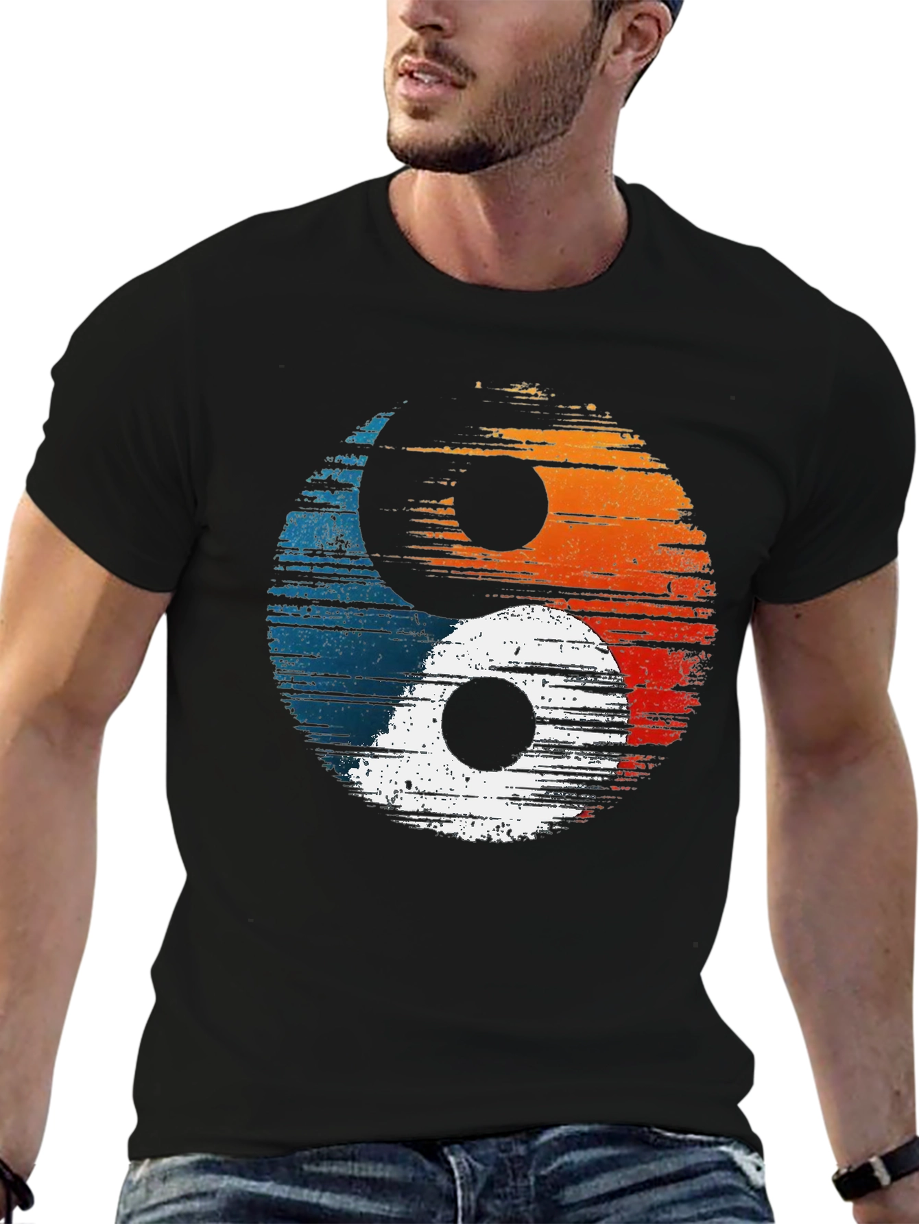 Yin Yang Graphic Tee - Balance & Style