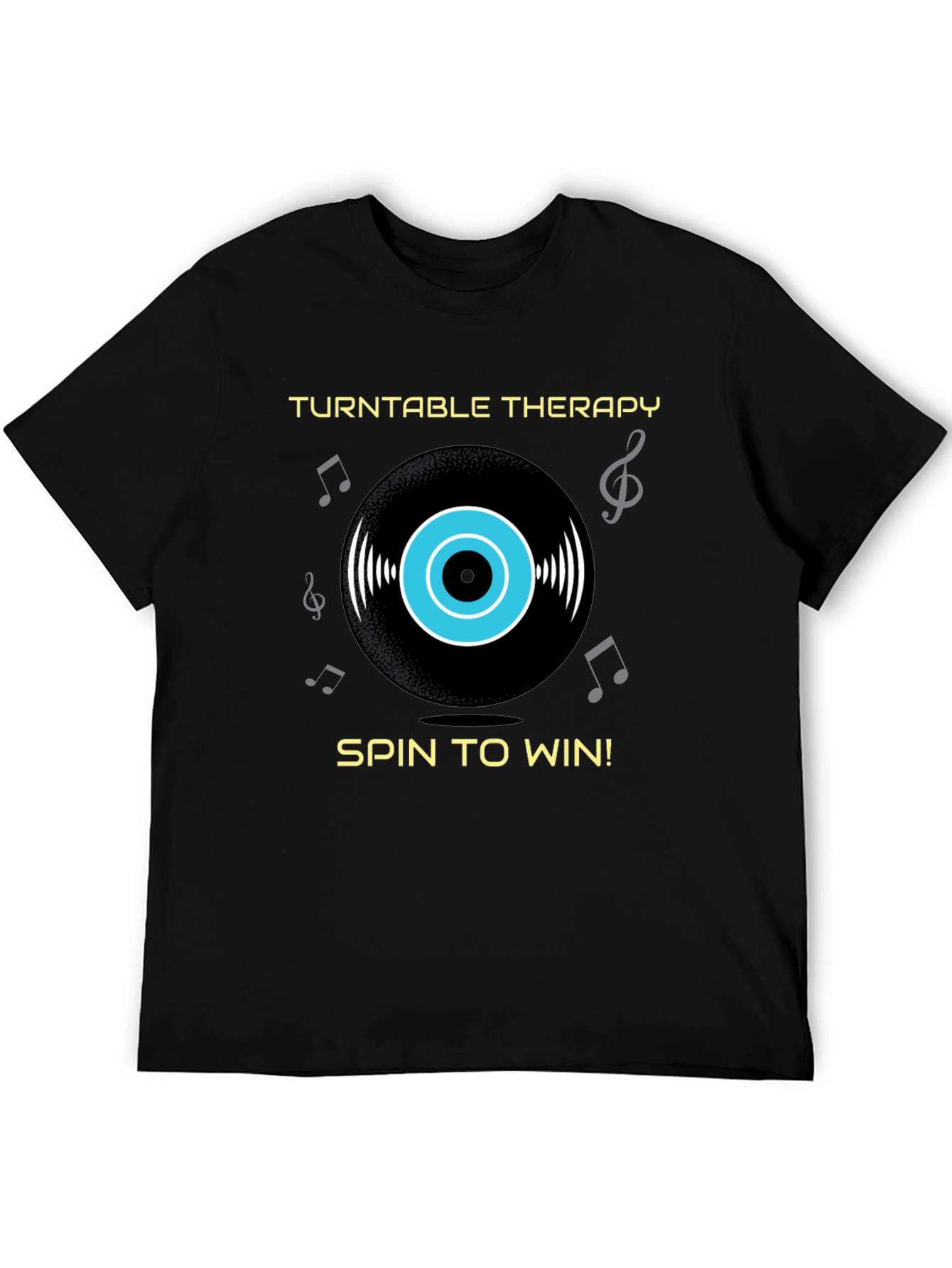 Turntable Therapy Graphic T-Shirt