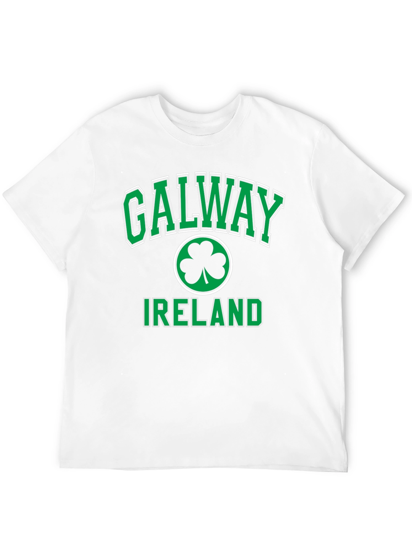 Galway Ireland T-Shirt Shamrock Irish Pride